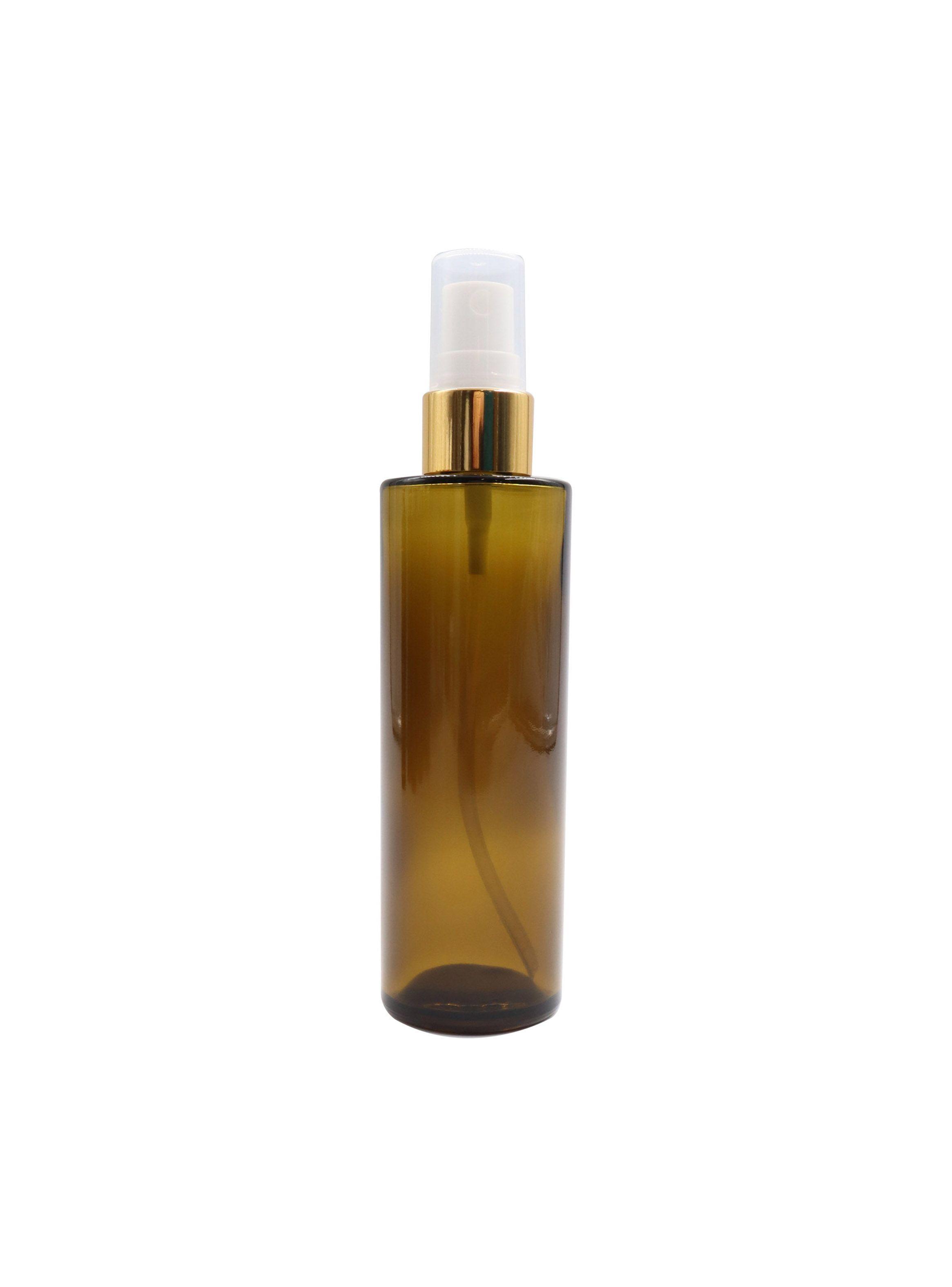 Frasco Spray de vidrio 100ml ambar transparente-0