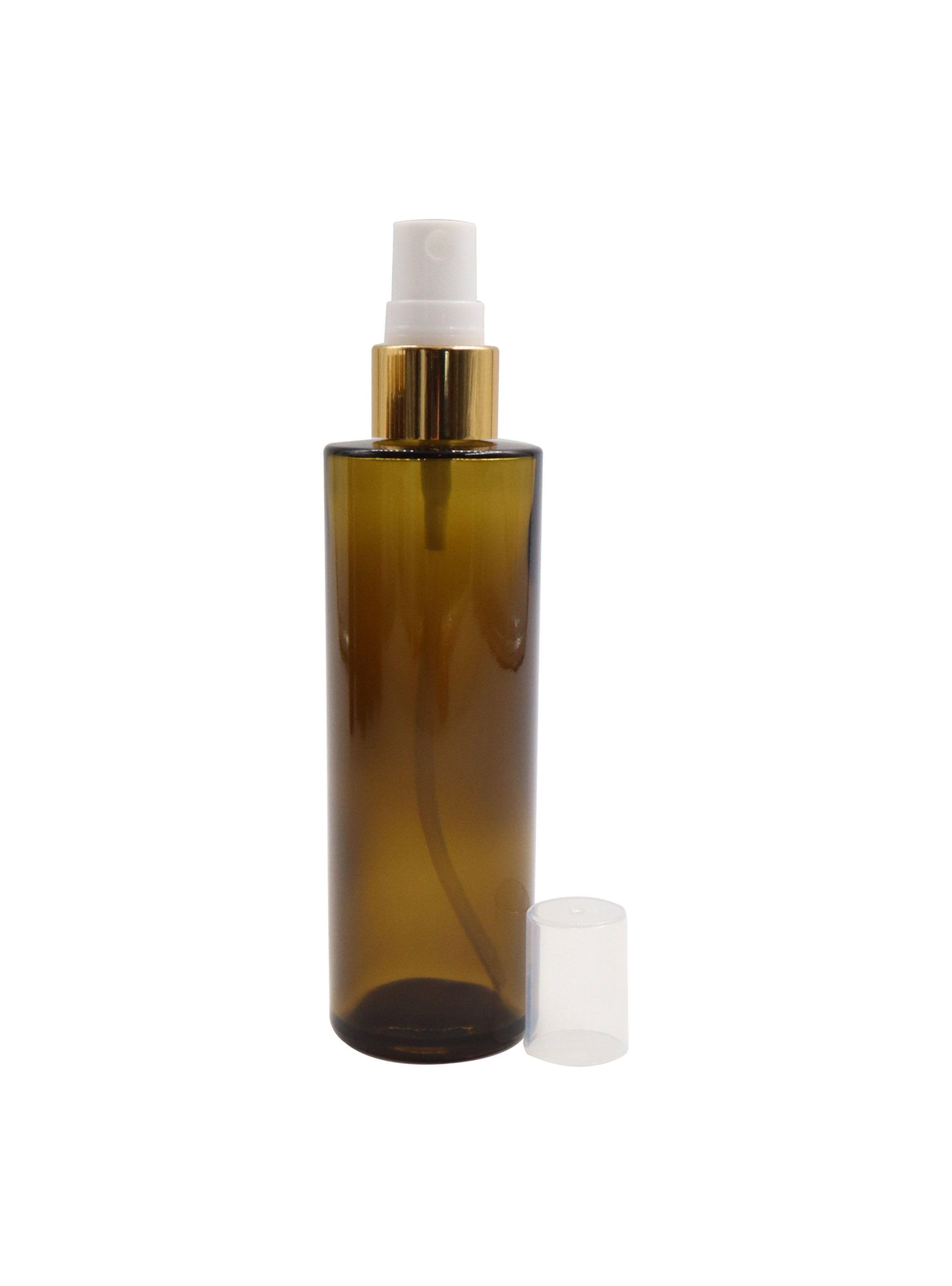 Frasco Spray de vidrio 100ml ambar transparente-1