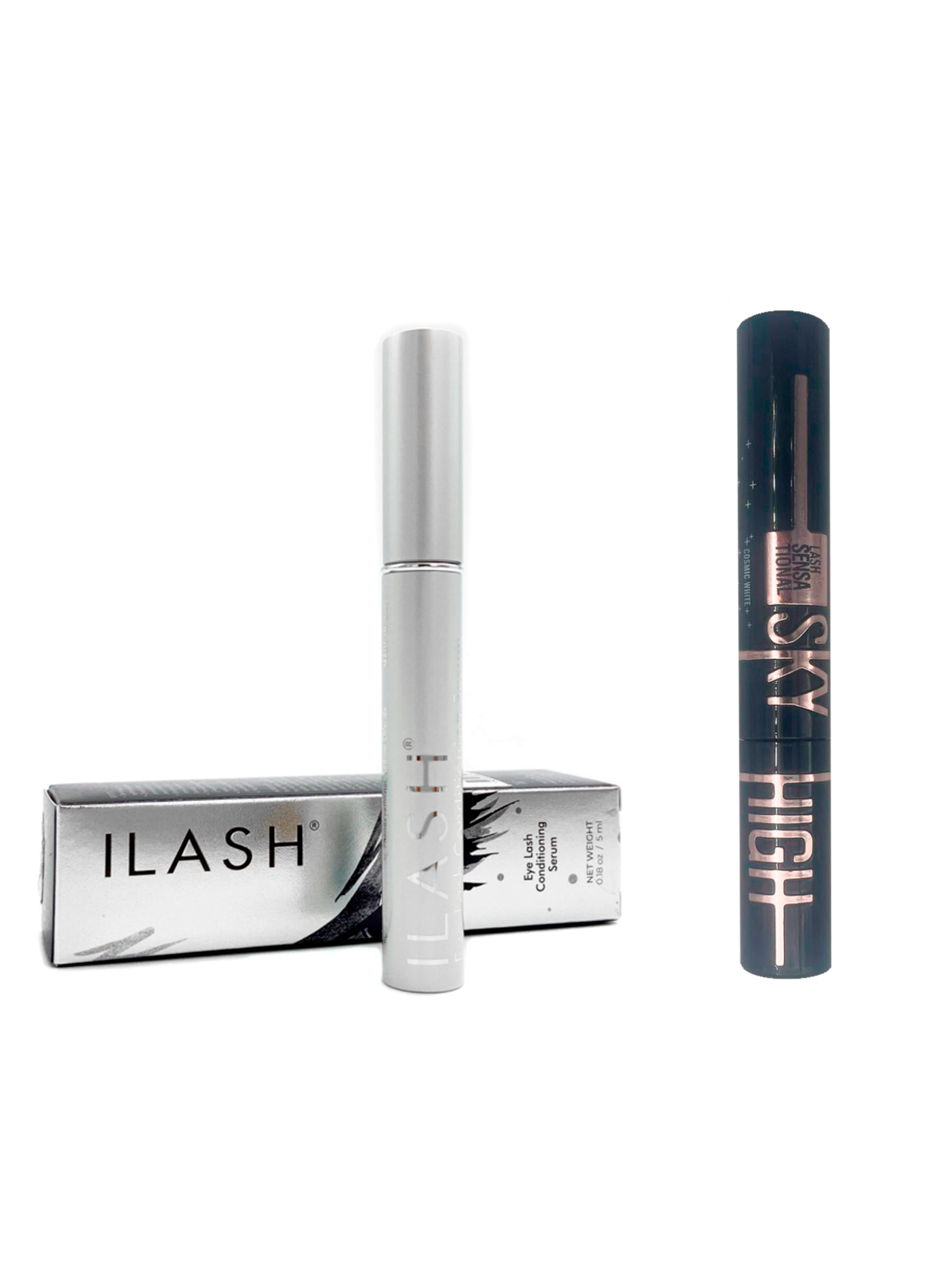 Alargador y engrosador pestañas Ilash mascara waterproof-0