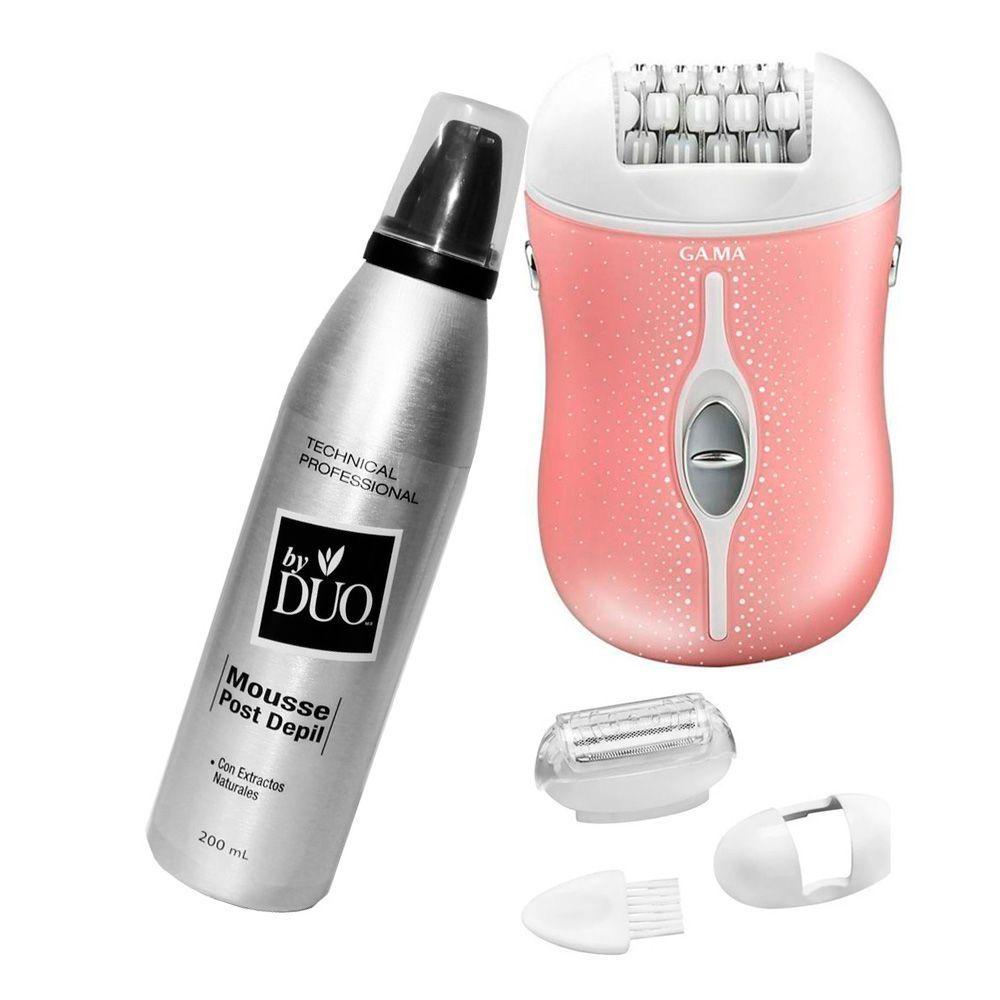 Máquina depiladora inalámbrica Gama + Mousse post depil Dúo-0
