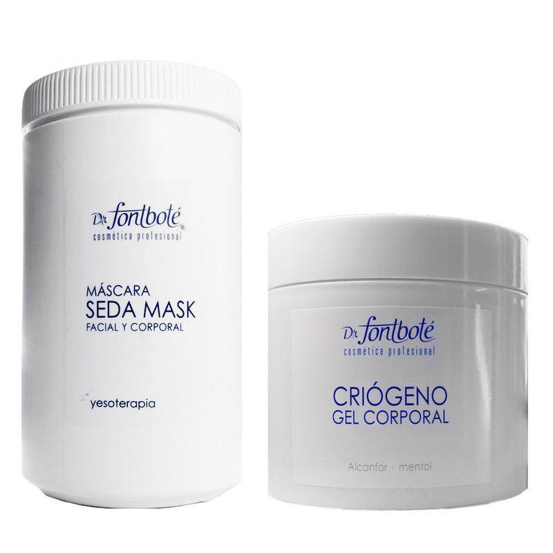 Yeso terapia facial corporal reductiva + criogel Fontboté-0