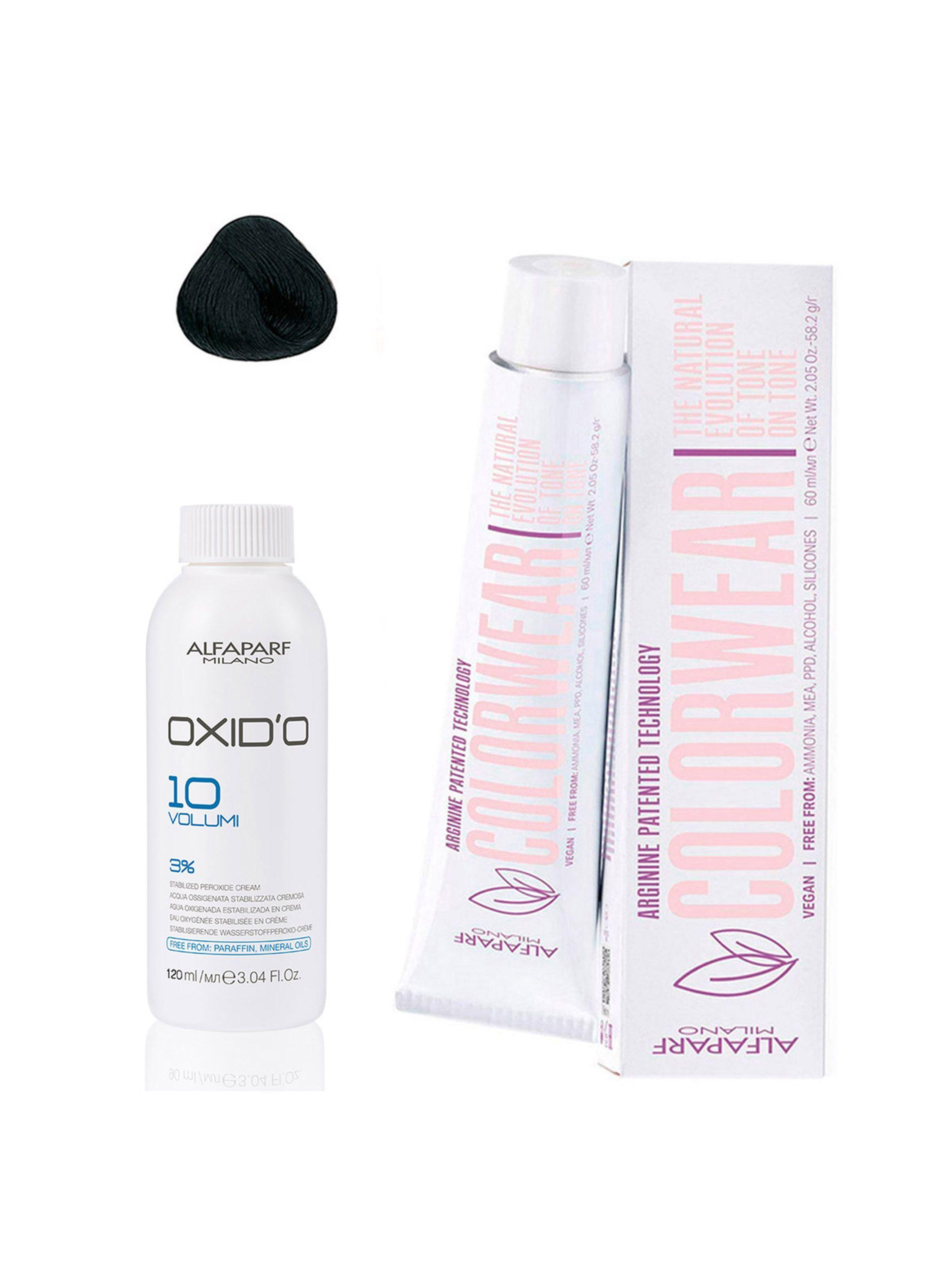 Alfaparf Tintura Vegana Color Wear #1 + 1 agua 120-0