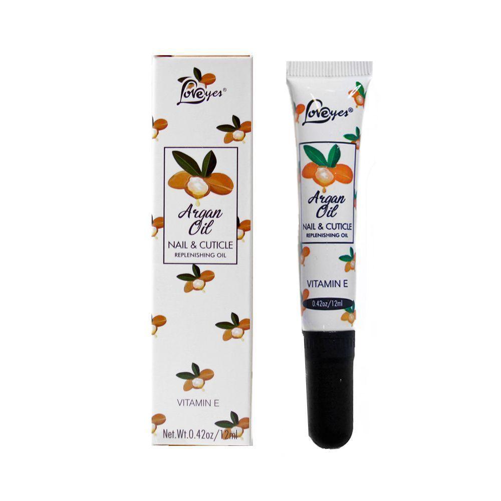 Aceite hidratante cutícula vitamina E 12 ml Loveyes Argán-1