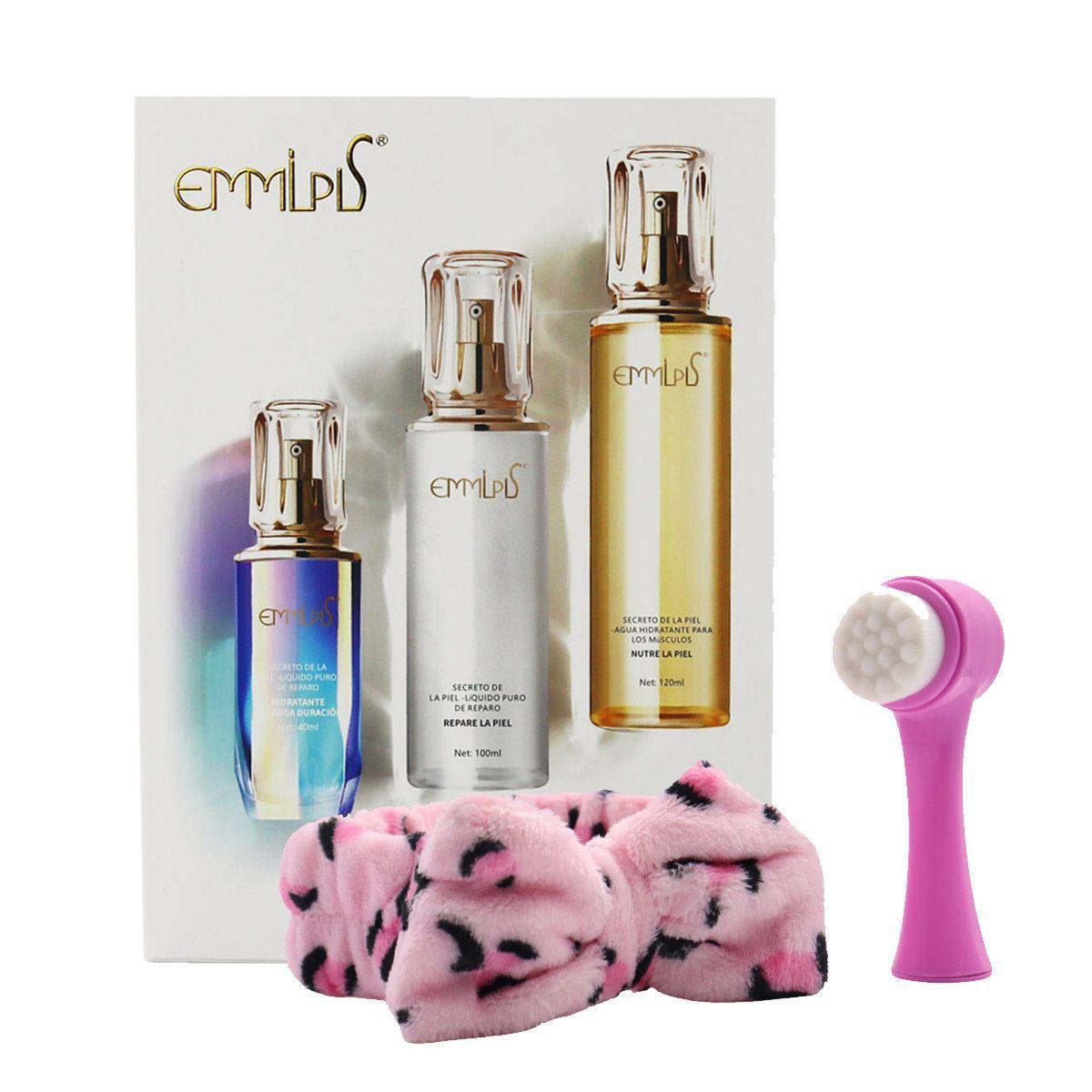 Tónico serum y crema hidratante anti age + cepillo limpieza-0