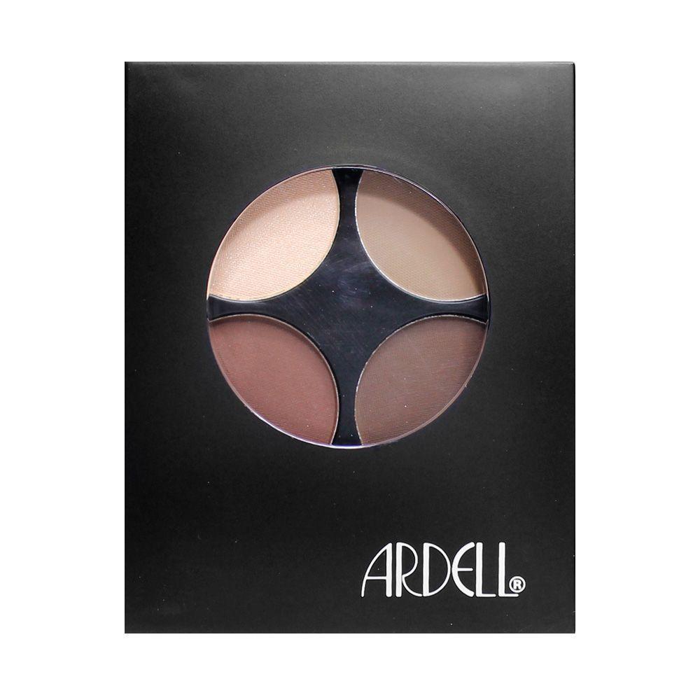 Kit maquillaje para cejas café sombras cepillo brocha Ardell-3