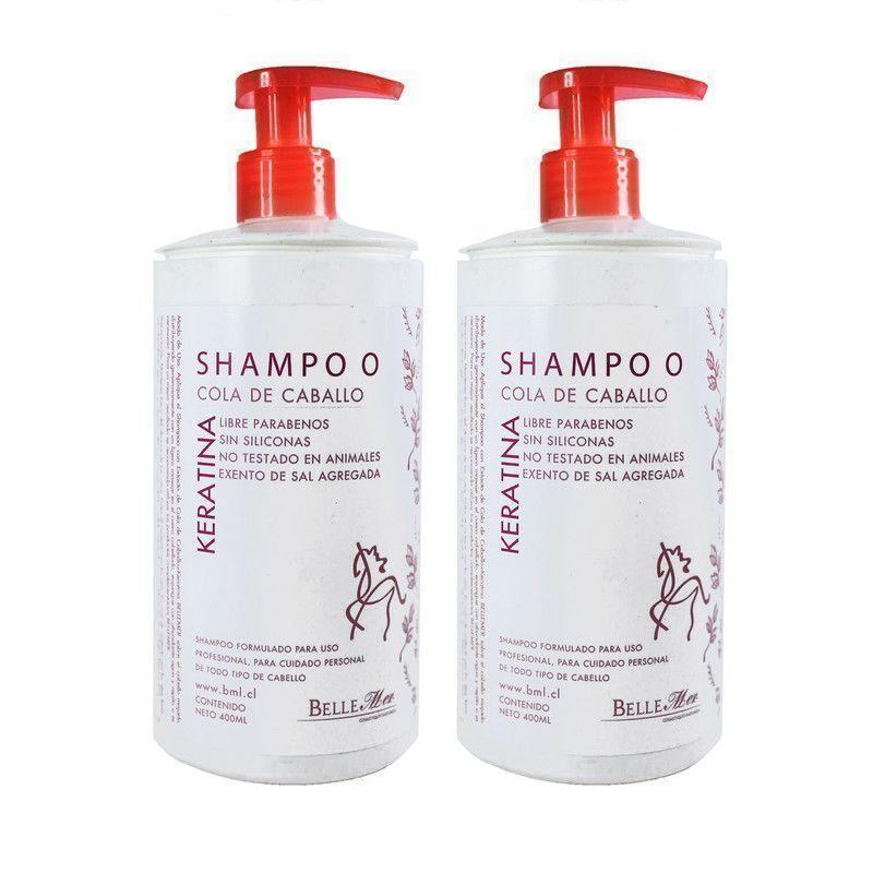 2 Shampoo Cola Caballo Crecimiento Del Cabello-0