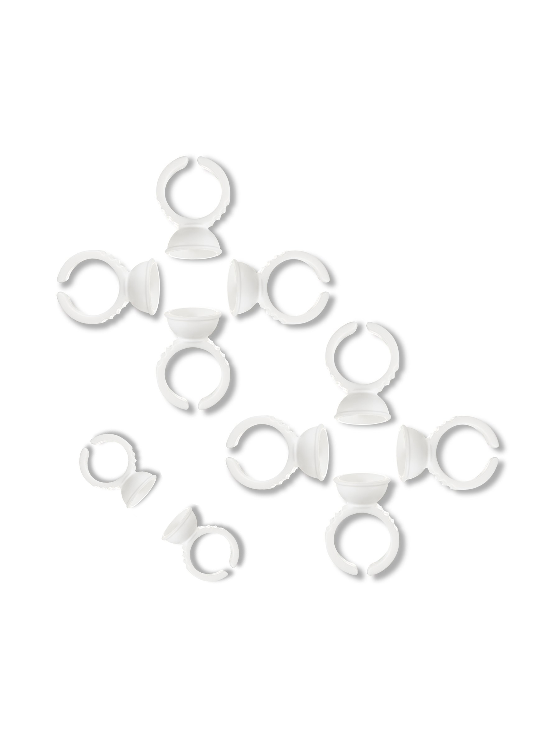 10 Anillos Para Extension De Pestañas-0