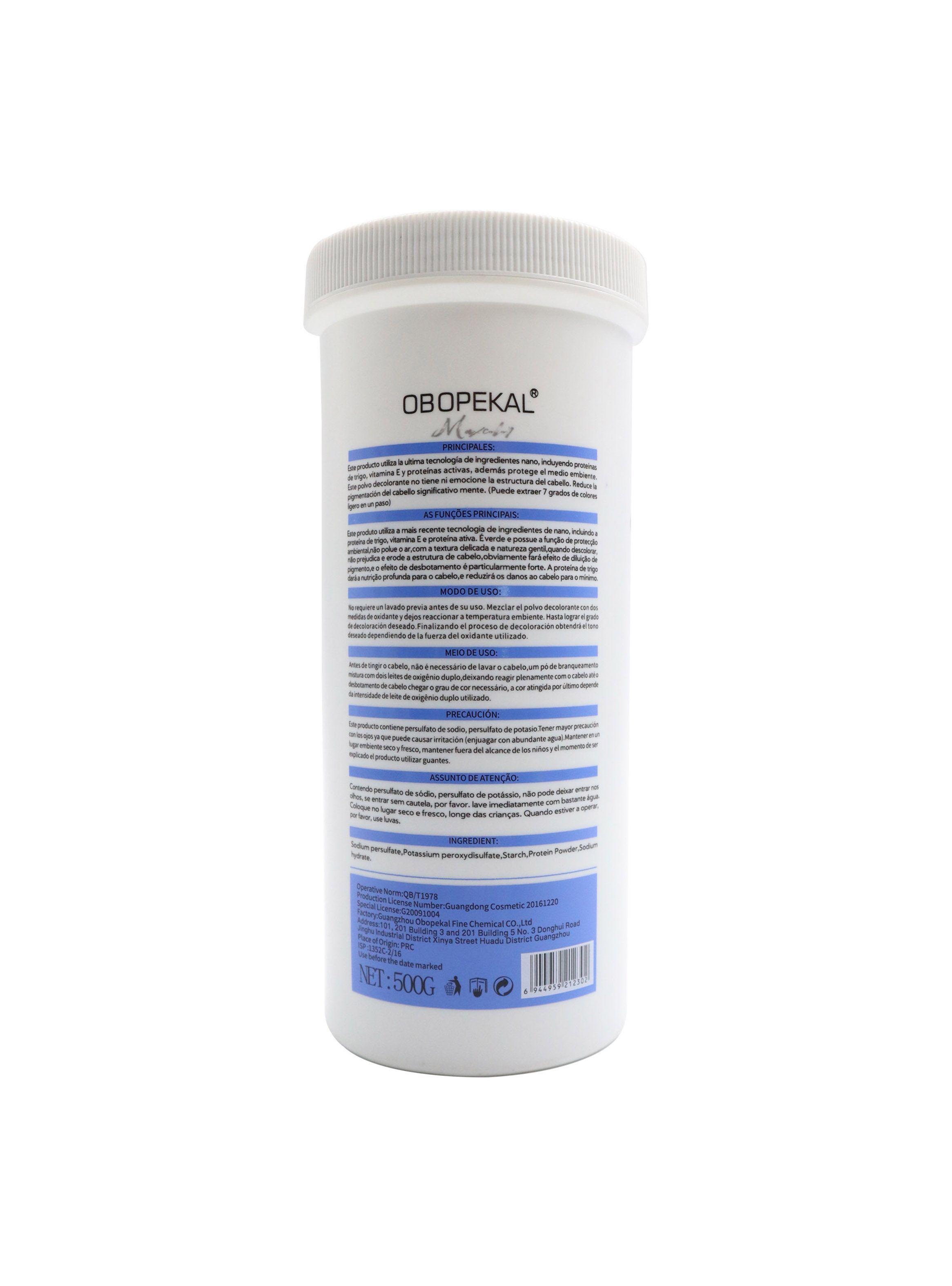 Polvo decolorante Maxcolor 7° Obopekal 500g profesional-1