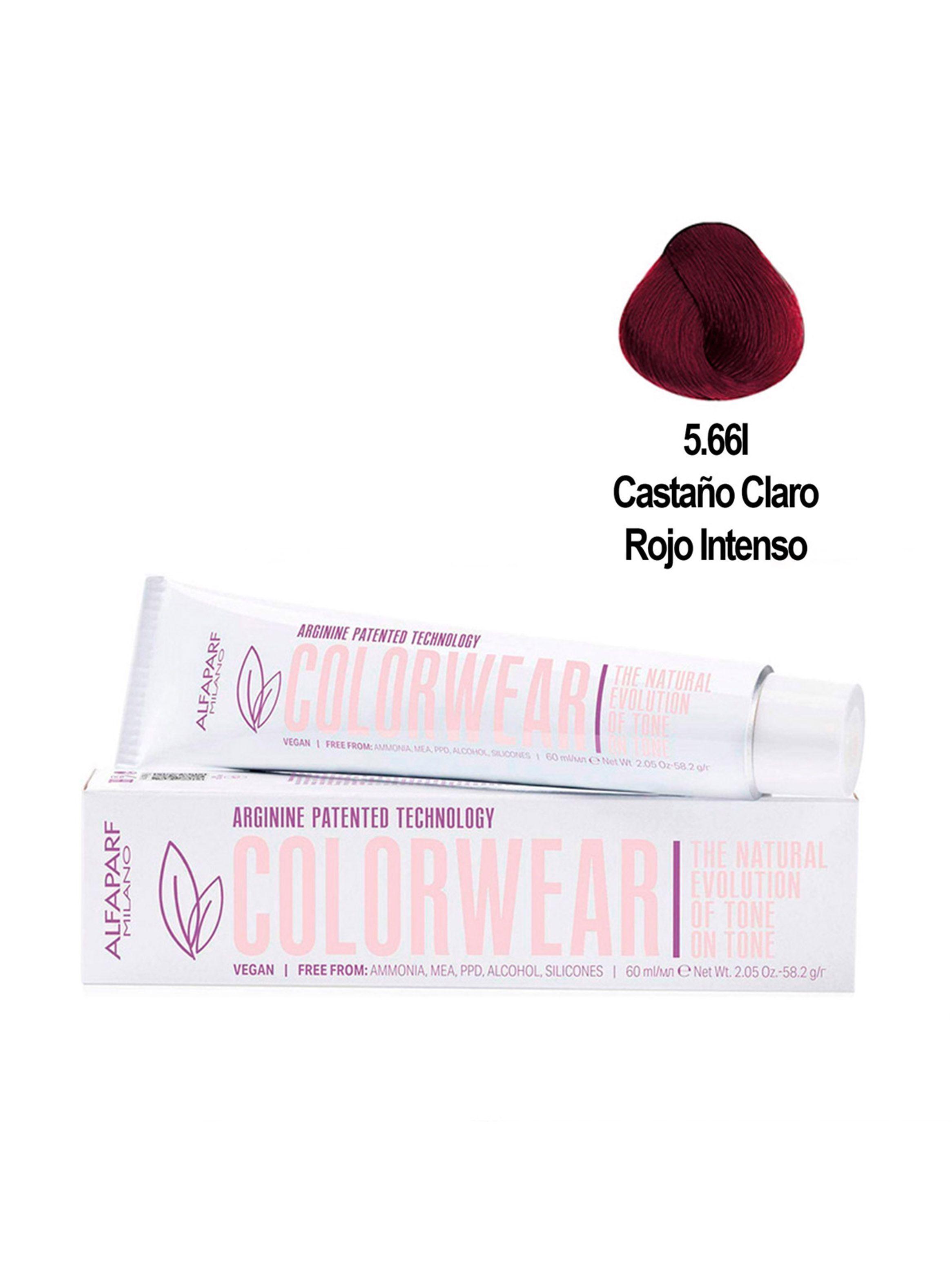 Alfaparf Tintura Vegana Color Wear N°5.66I + 1 agua 120ml 20V-2