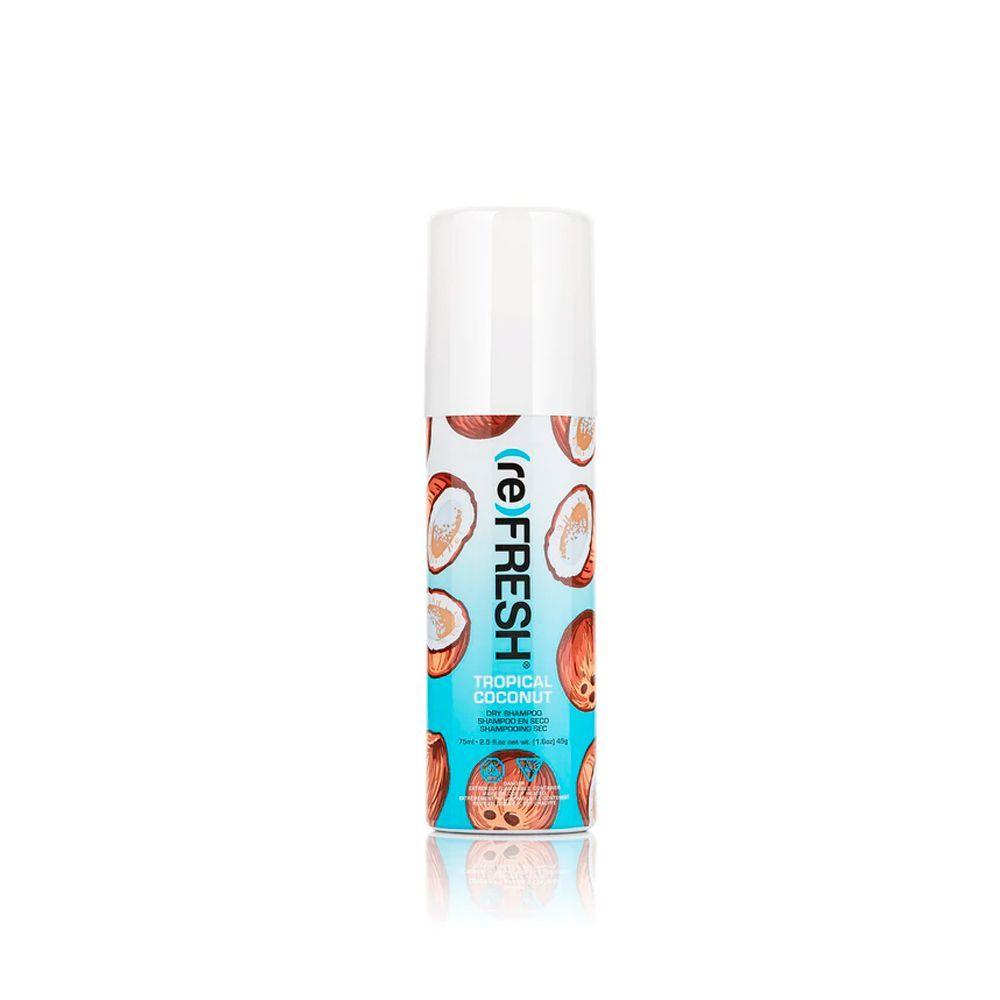 Shampoo seco instantáneo sin enjuague mini Refresh coco 75ml-0
