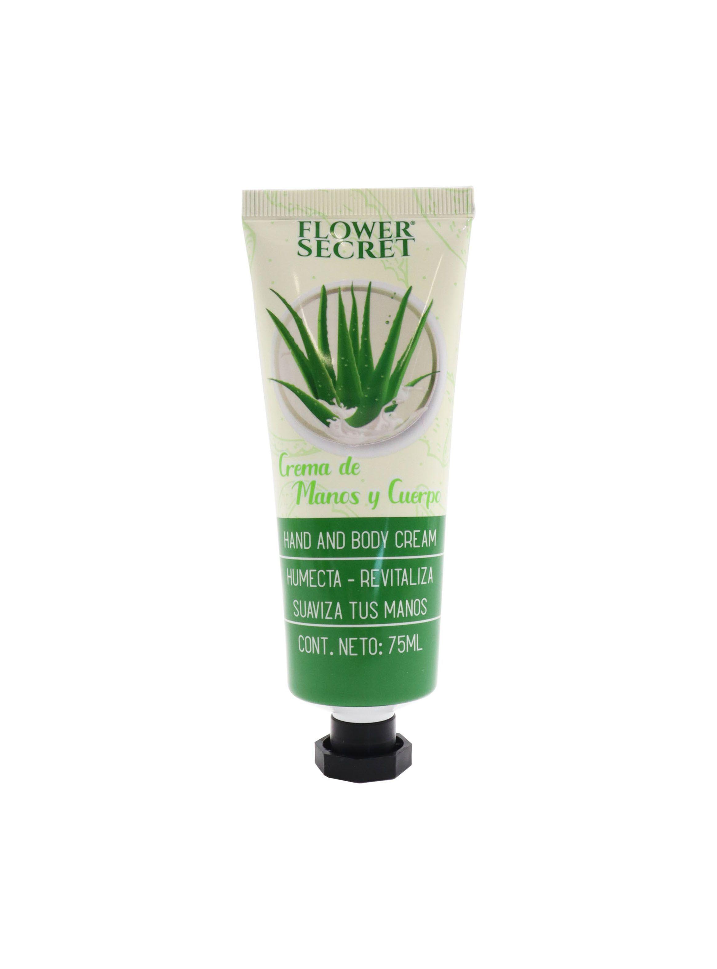 Crema de manos y cuerpo hidratante revitaliza Aloe Vera 75ml-2