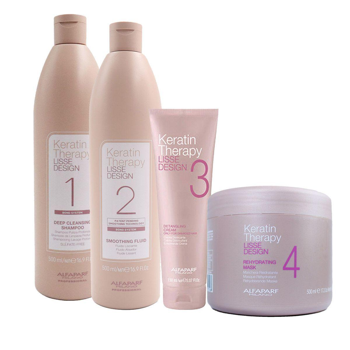 Kit Keratina Alisante Alfaparf Paso 1-2-3-4-1
