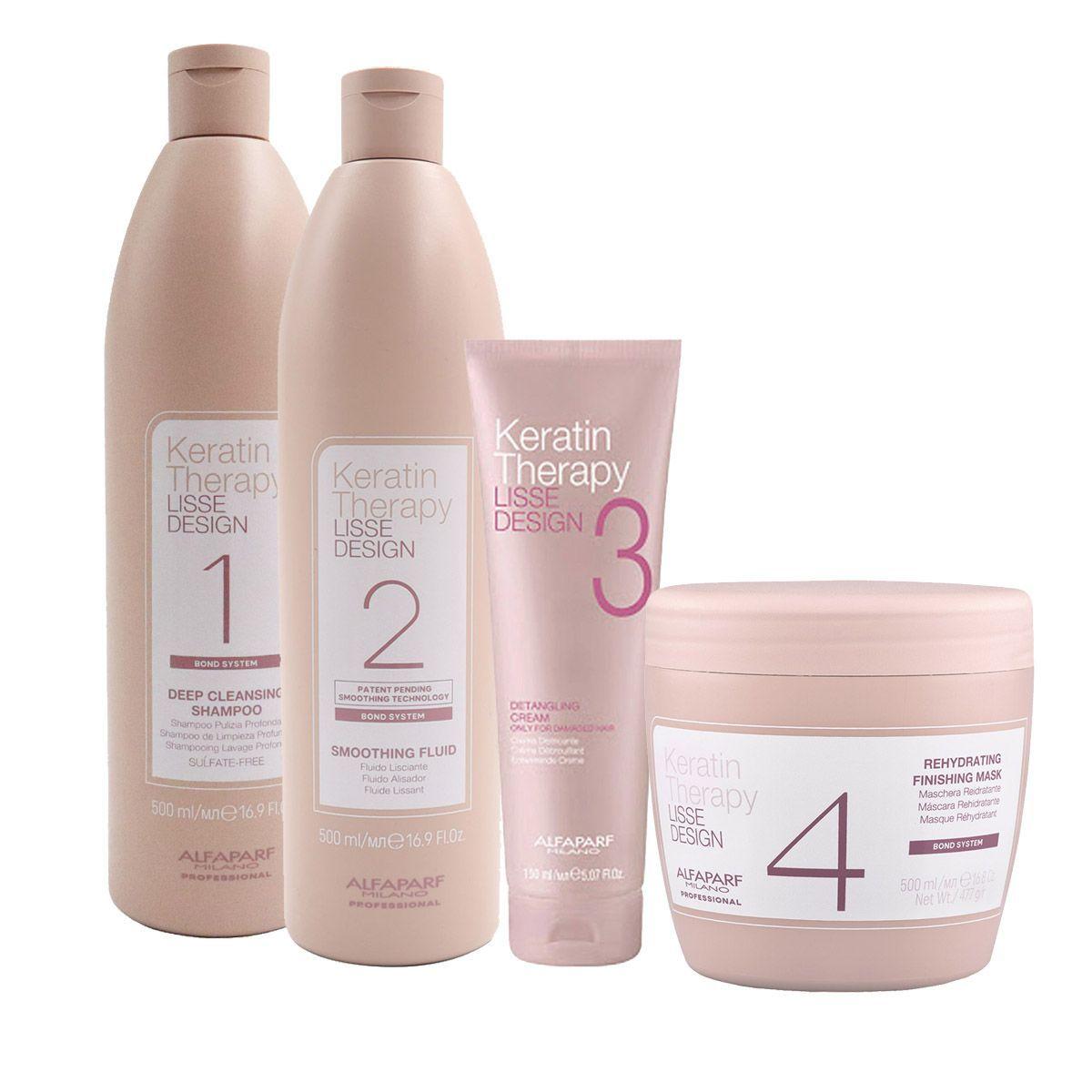 Kit Keratina Alisante Alfaparf Paso 1-2-3-4-0