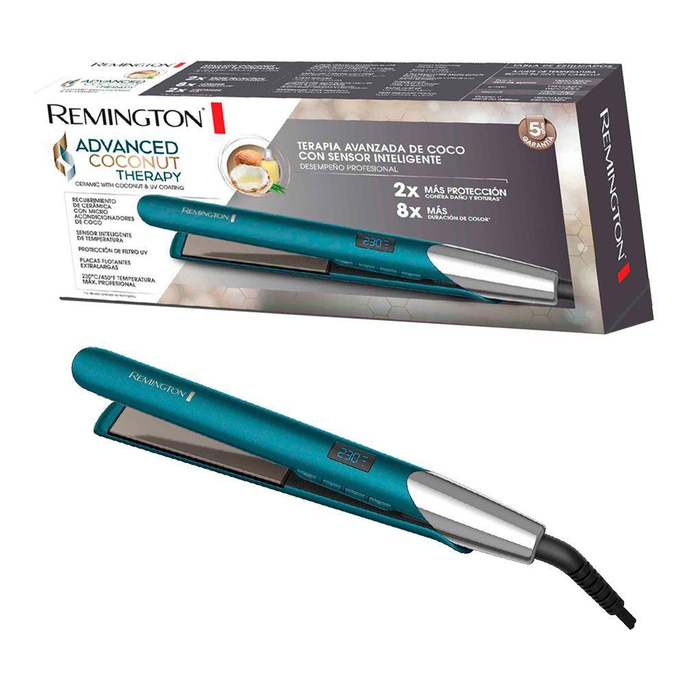 Plancha remington digital coconut + shampoo en seco CVL-1