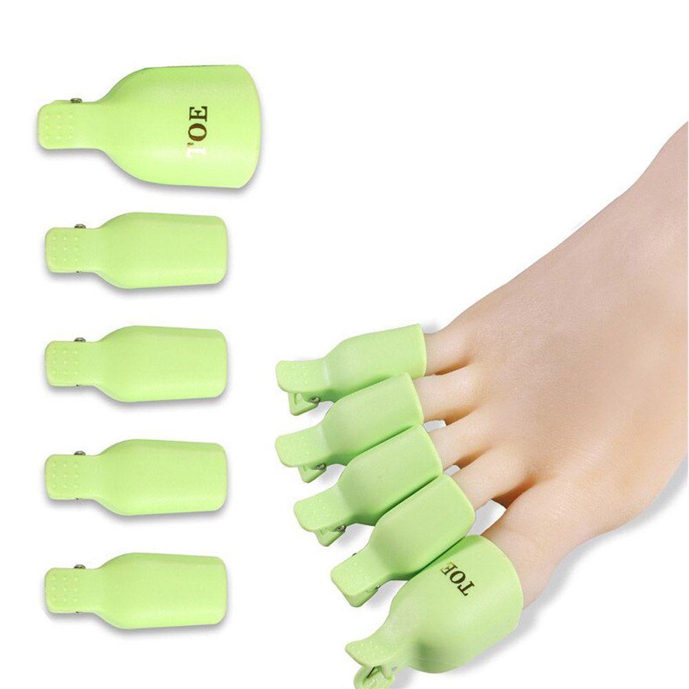 Pinzas para remover esmalte permanente de pies pedicura-1
