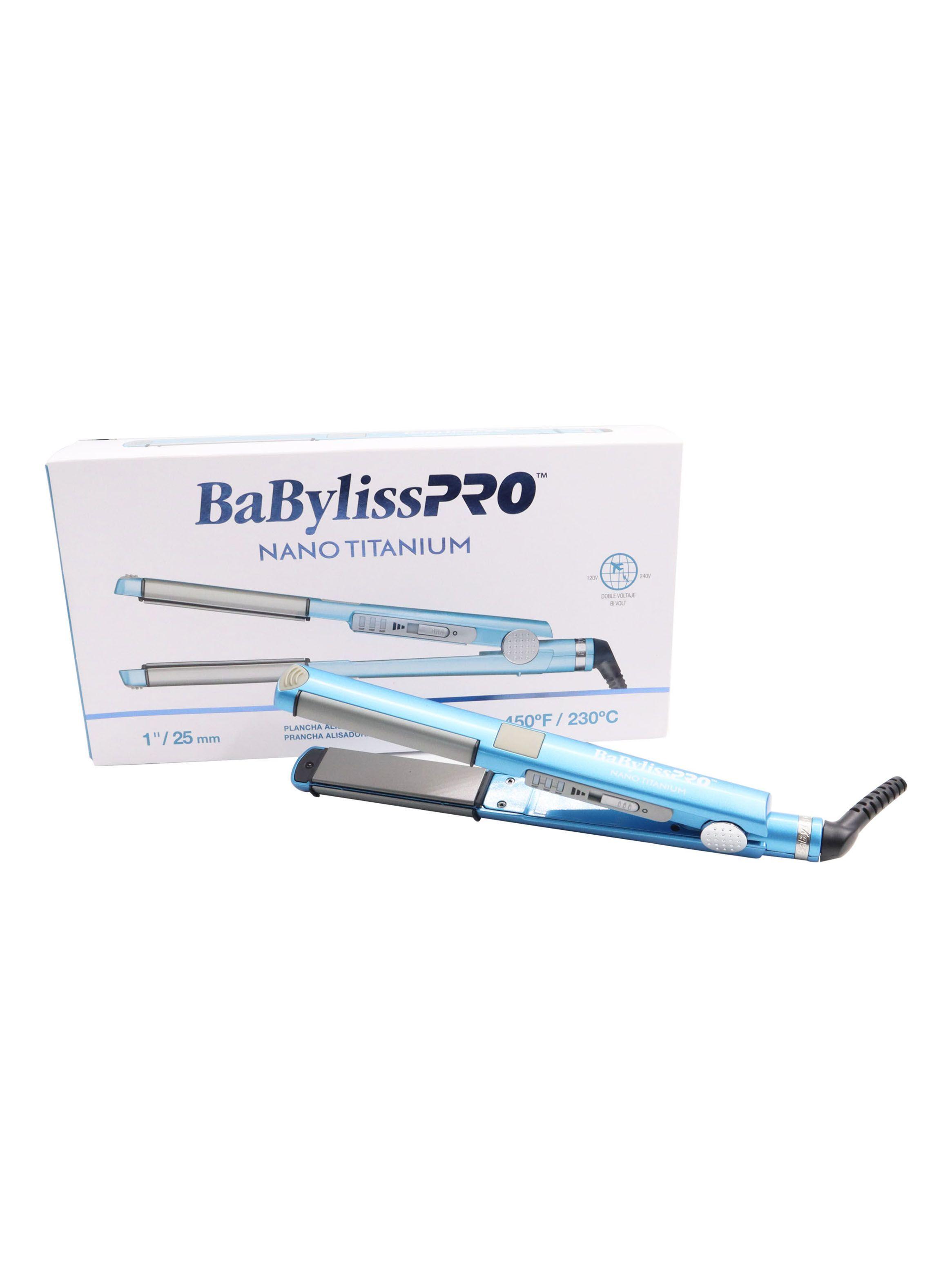 Plancha Babyliss Alisa Y Ondula Nano Titanium-0