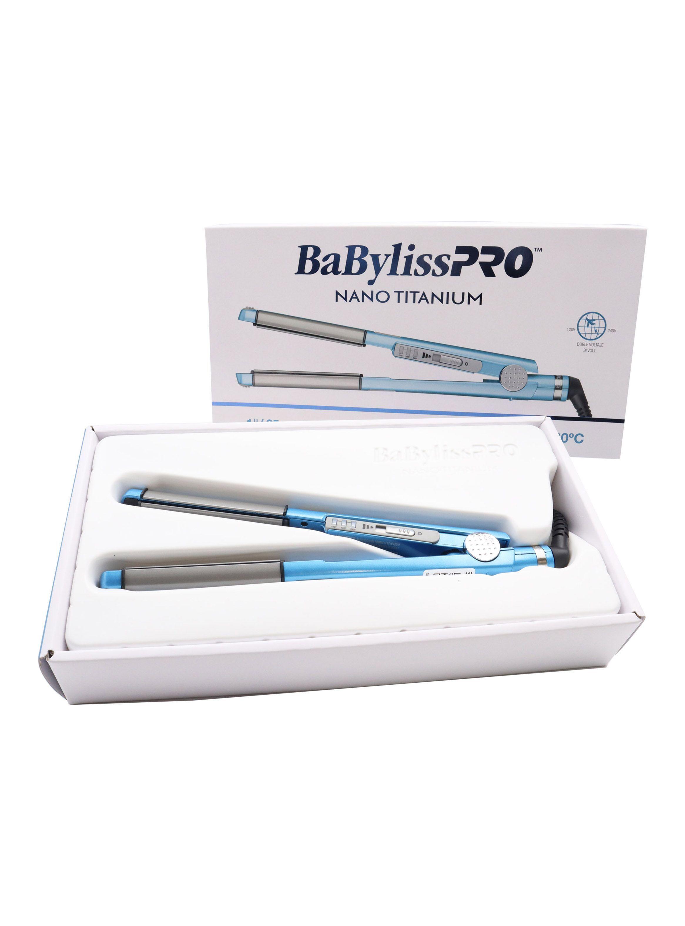 Plancha Babyliss Alisa Y Ondula Nano Titanium-1