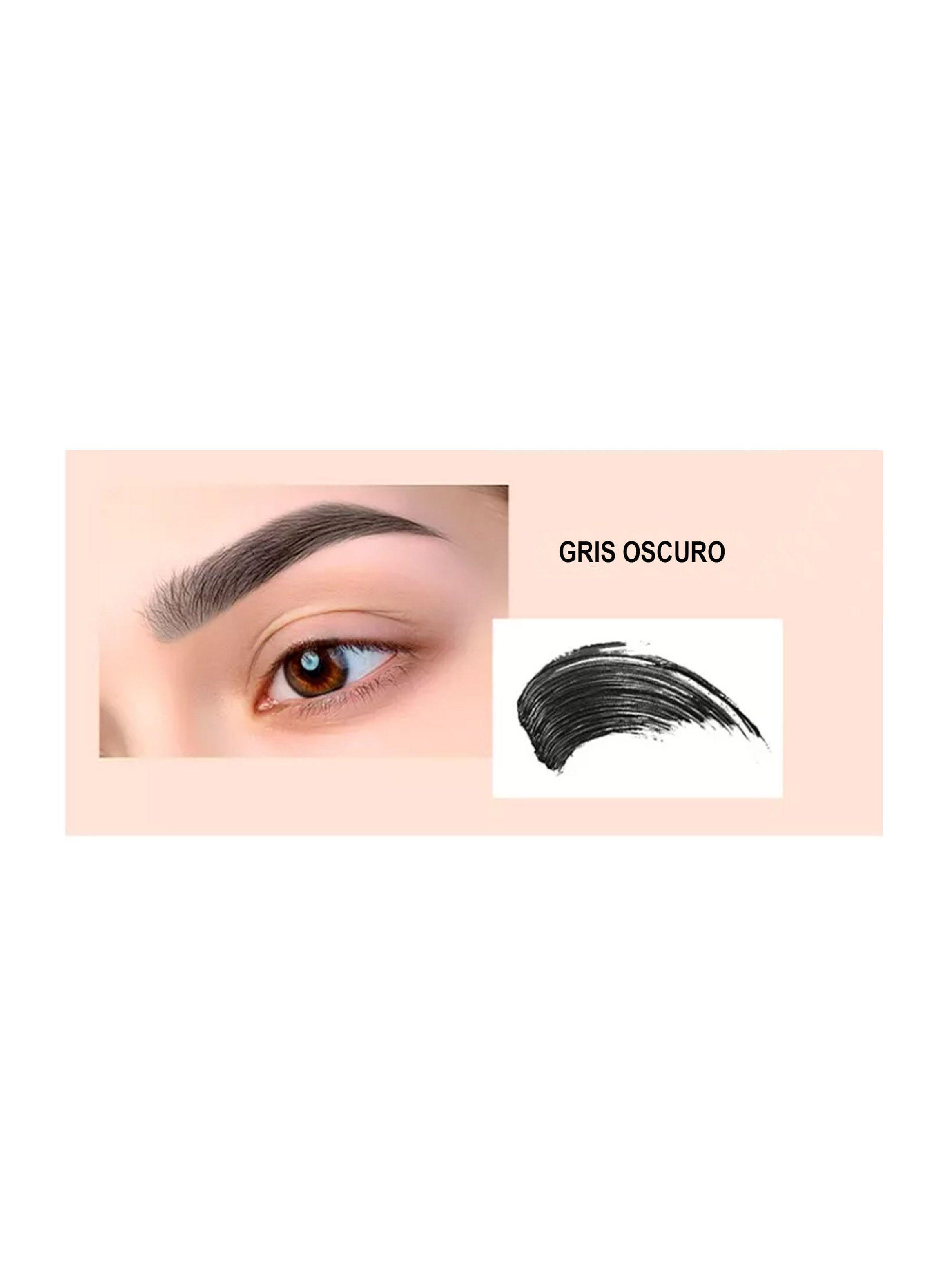 Tinte gel Cejas y pestañas semi permanente Gris oscuro 5ml-3