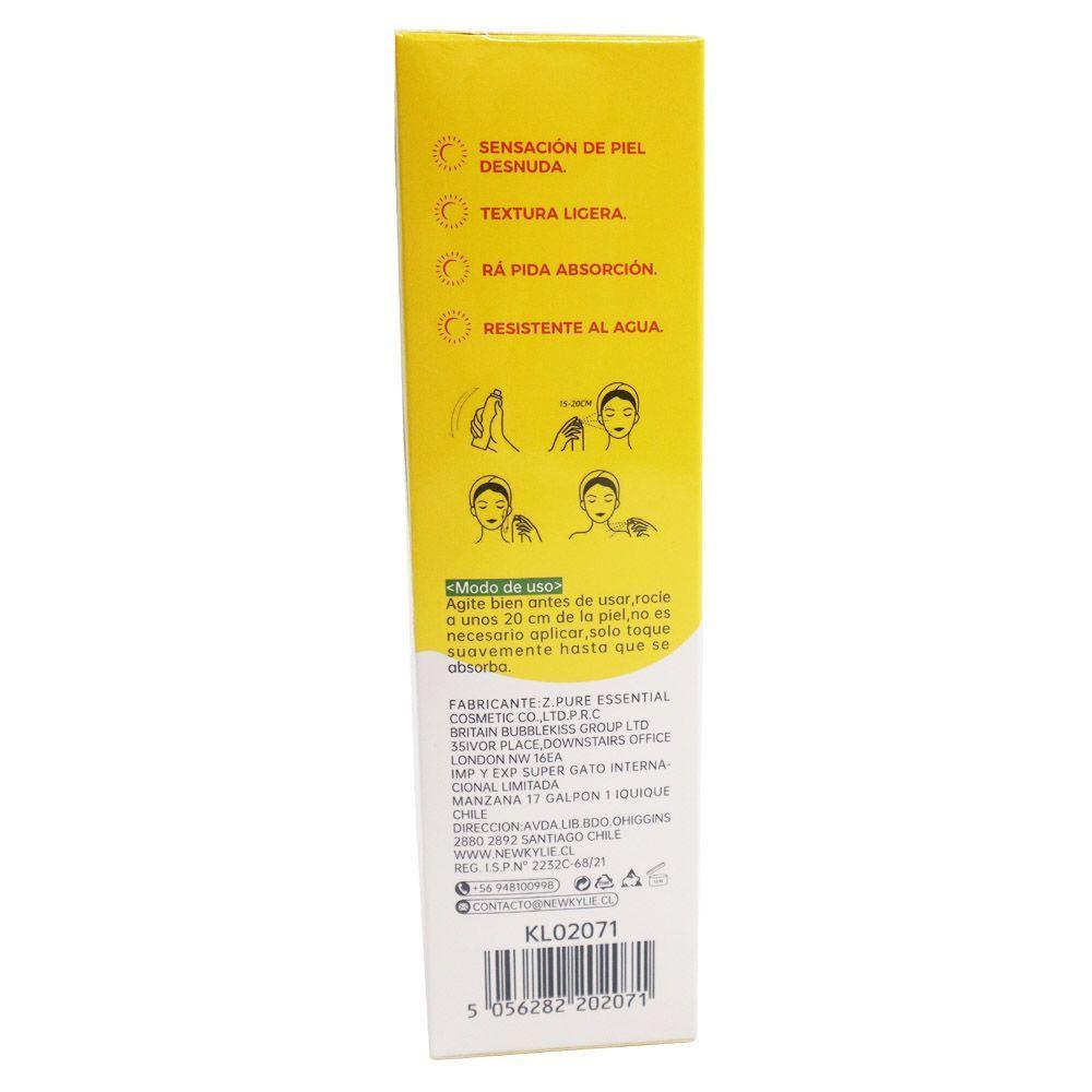 Protector Solar Factor 50 Spray rápida absorción invisible-2