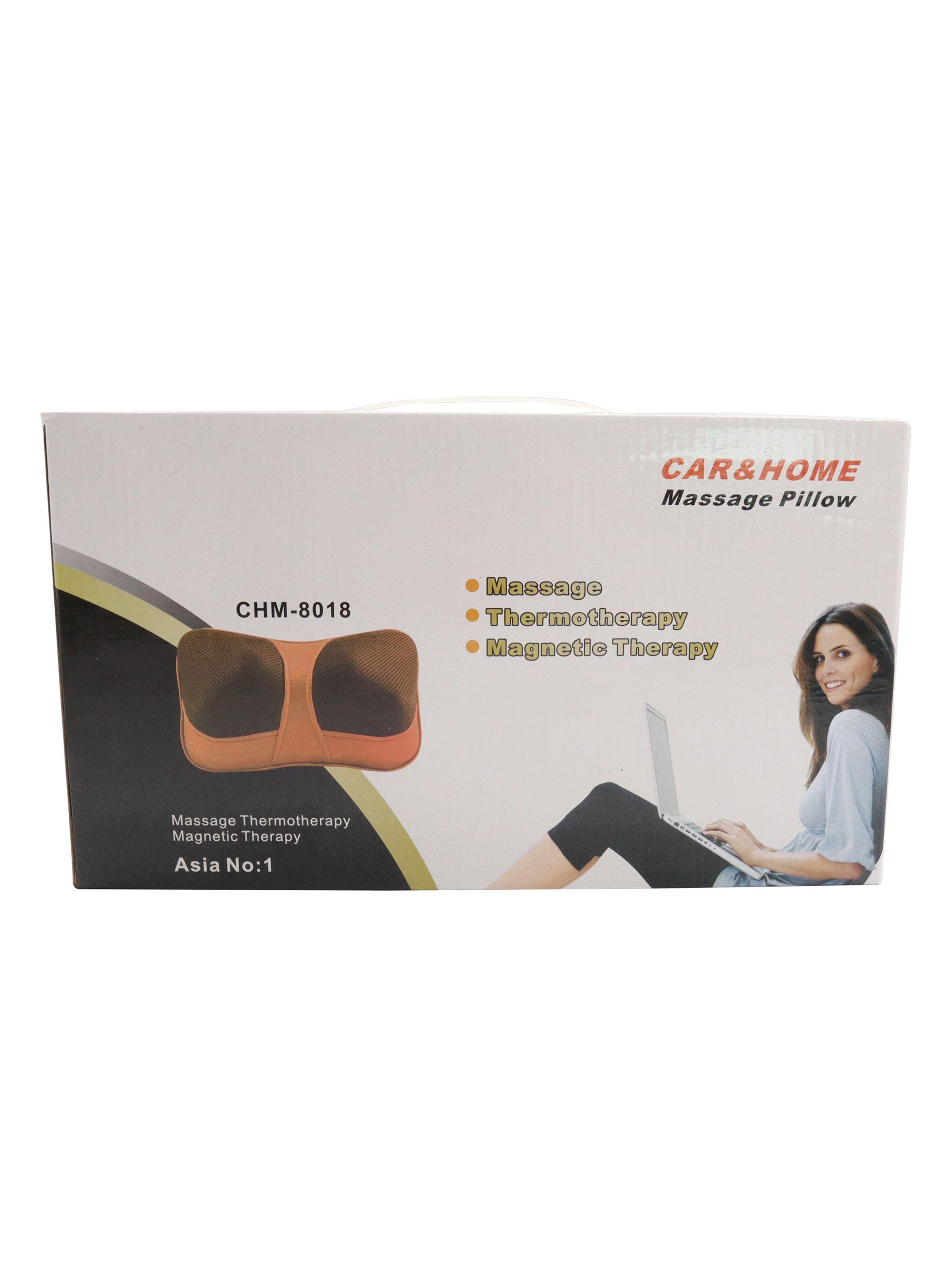 Cojin masajeador termico lumbar cervical terapia magnetica-3