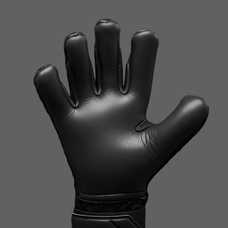Guantes Arquero Profesional L tex Contact 4MM Alem n Negro Raw Goalie-3