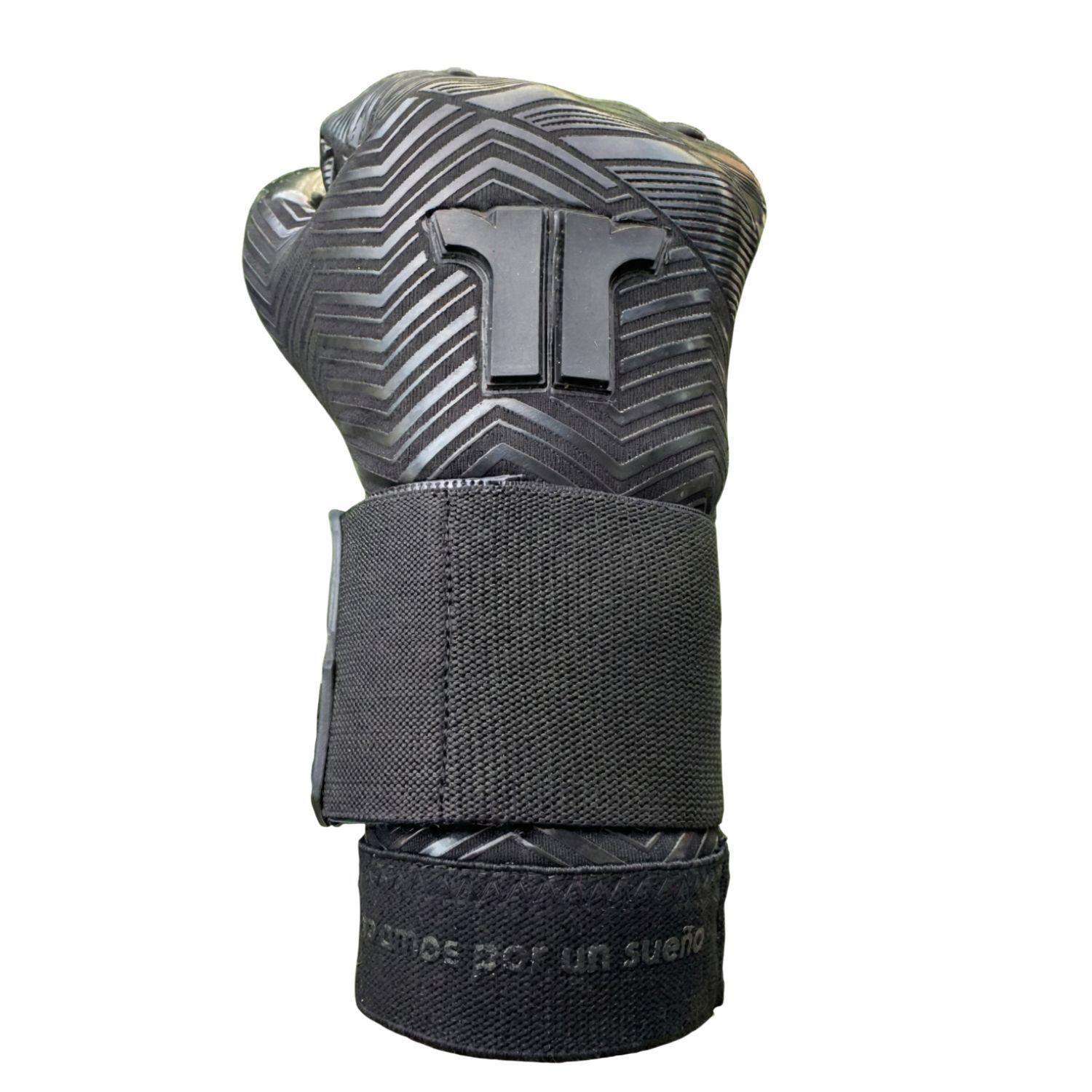 GUANTES DE ARQUERO PROFESIONAL NEGRO RADON NIC TWO LATEX NATURAL 3MM-3