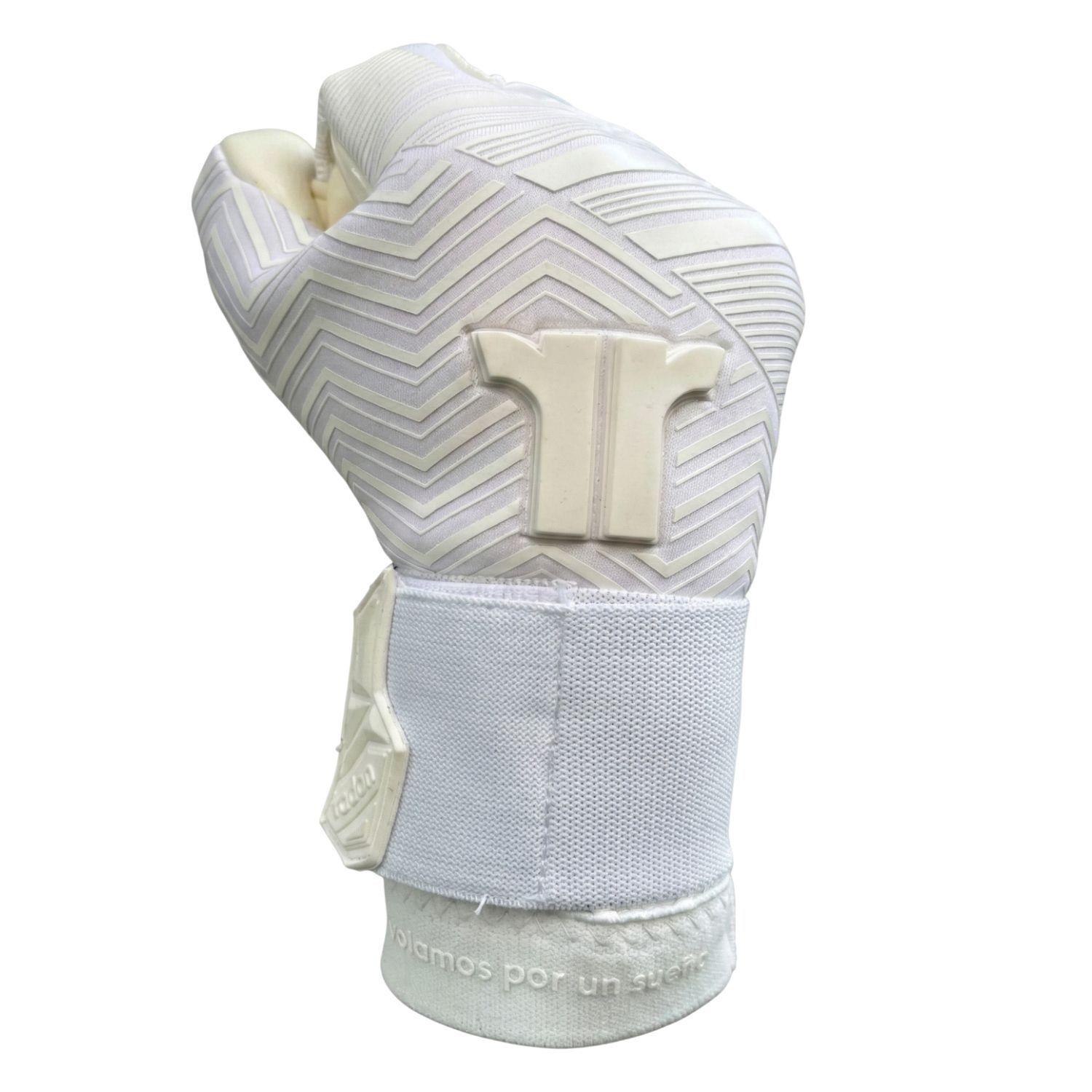 GUANTES DE ARQUERO PROFESIONAL WHITE RADON NIC TWO LATEX NATURAL 3MM-3