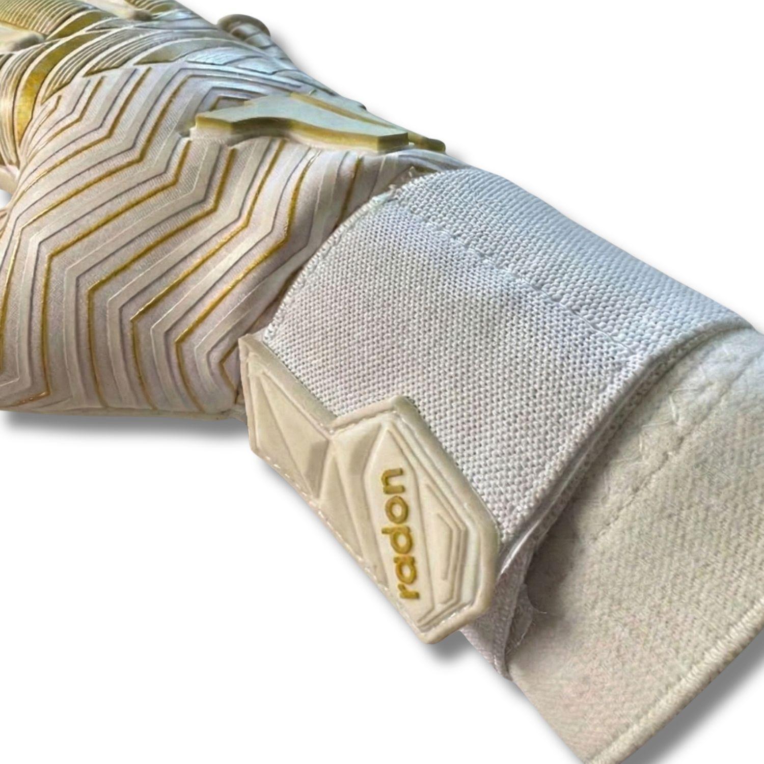 GUANTES DE ARQUERO PROFESIONAL DORADO RADON NIC TWO LATEX NATURAL 3MM-2