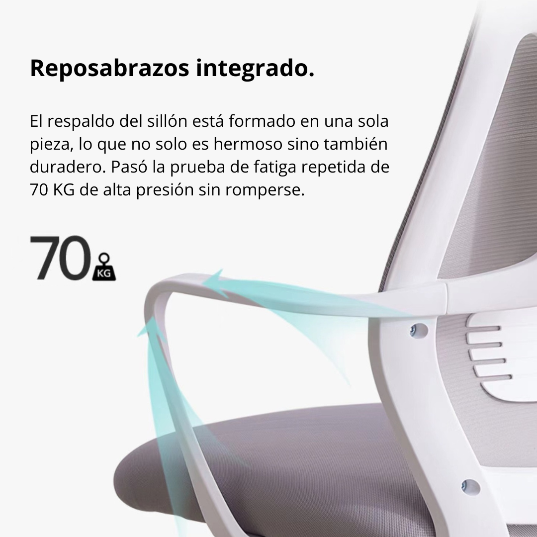 Silla Polar Ergónomica Oficina Escritorio Silenciosa A802-4