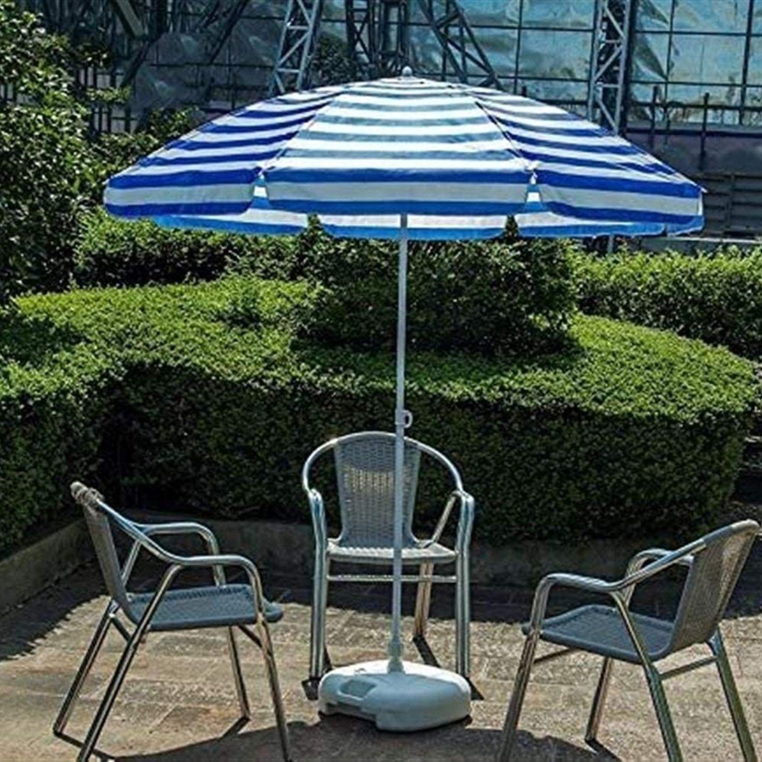 Quitasol Sombrilla De Playa Terrazas Exterior 1.8M Con Base-2