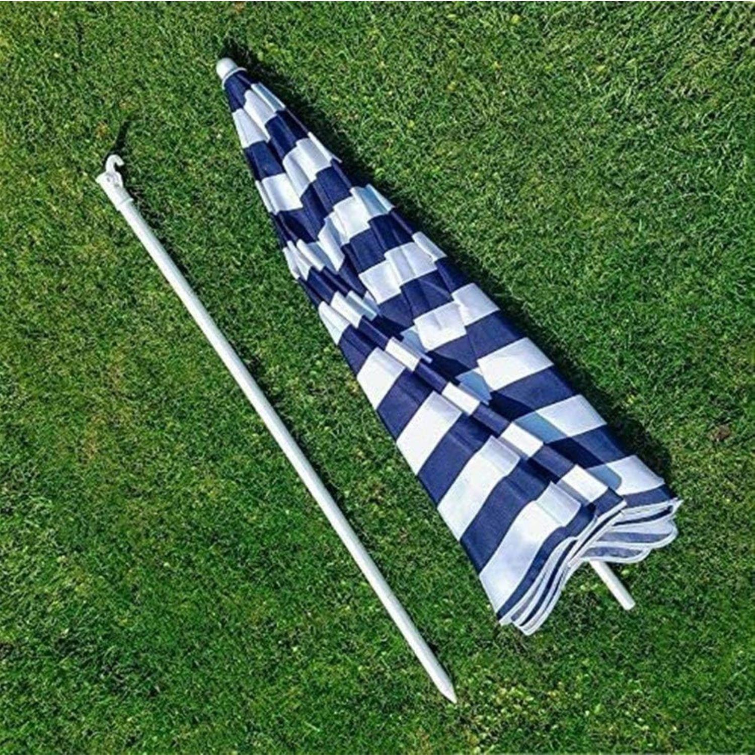 Quitasol Sombrilla De Playa Terrazas Exterior 1.8M Con Base-3