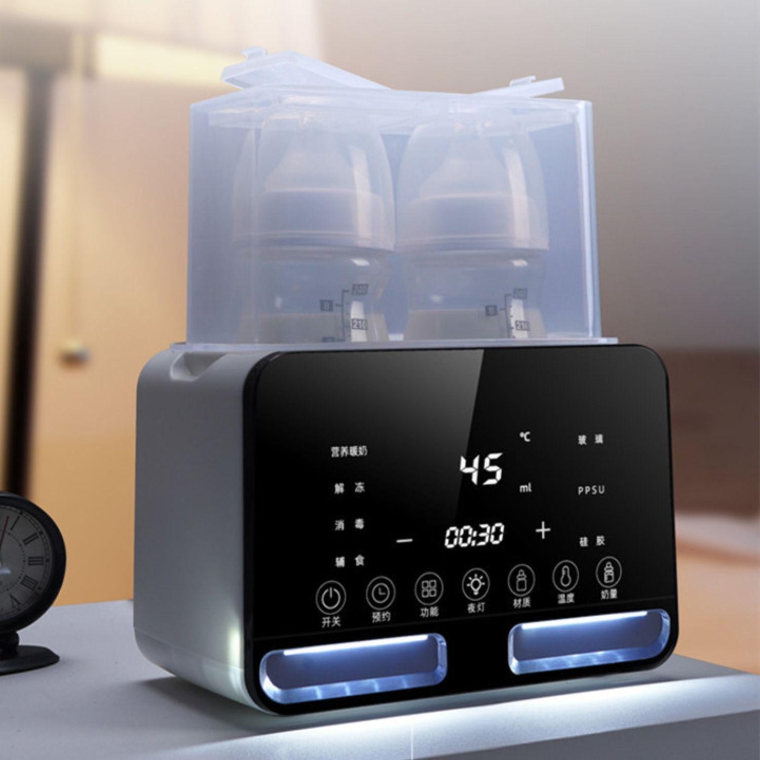 Calentador Esterilizador De Biberones Doble Automatico-3