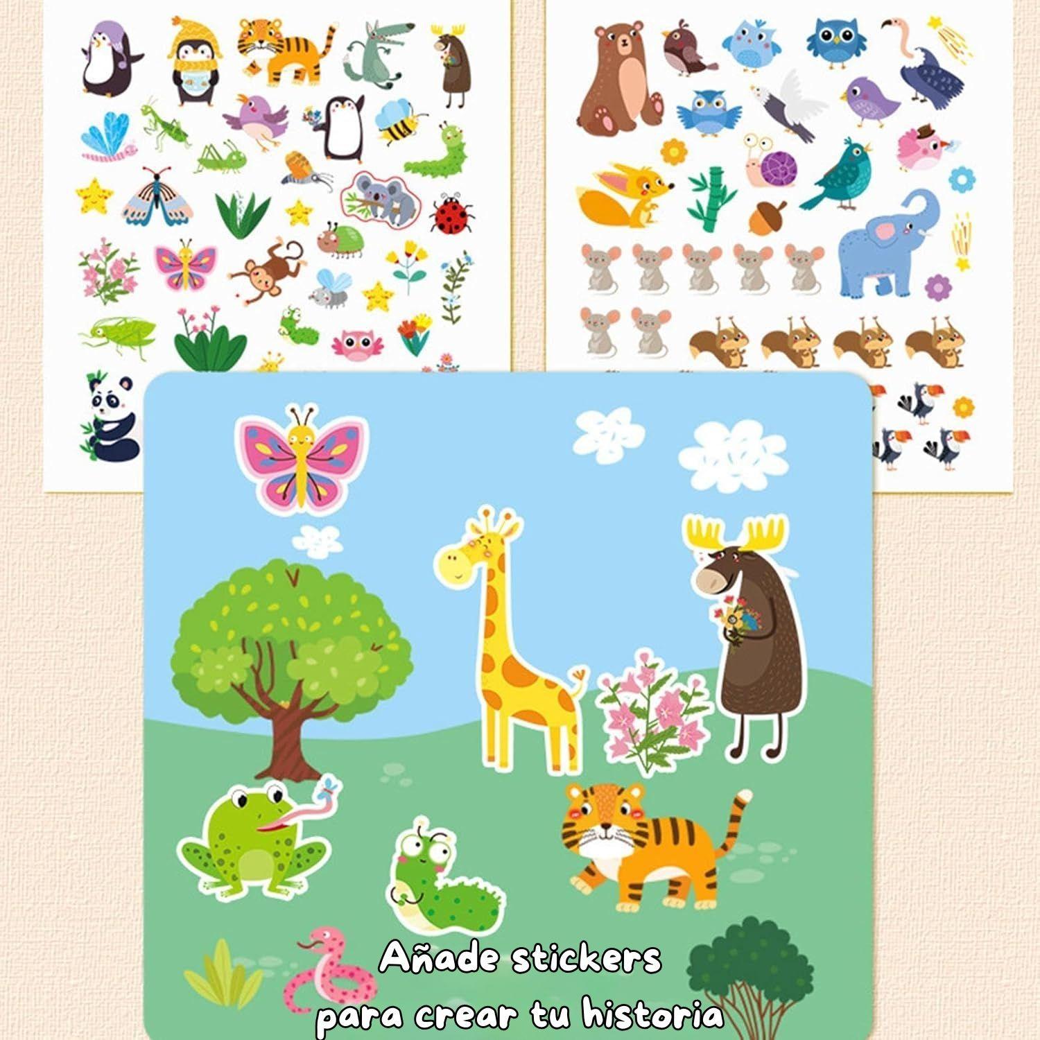 Libro Mágico Cuaderno Didáctico Niños Para Pintar Con Agua-3