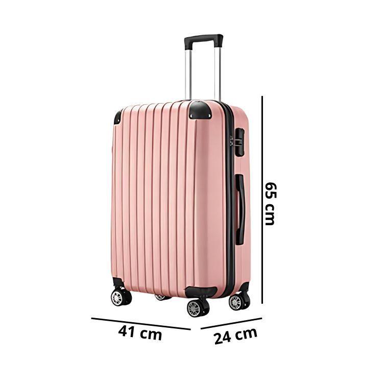 Maleta de Viaje Mediana Expandible Resistente Con Cerradura-1
