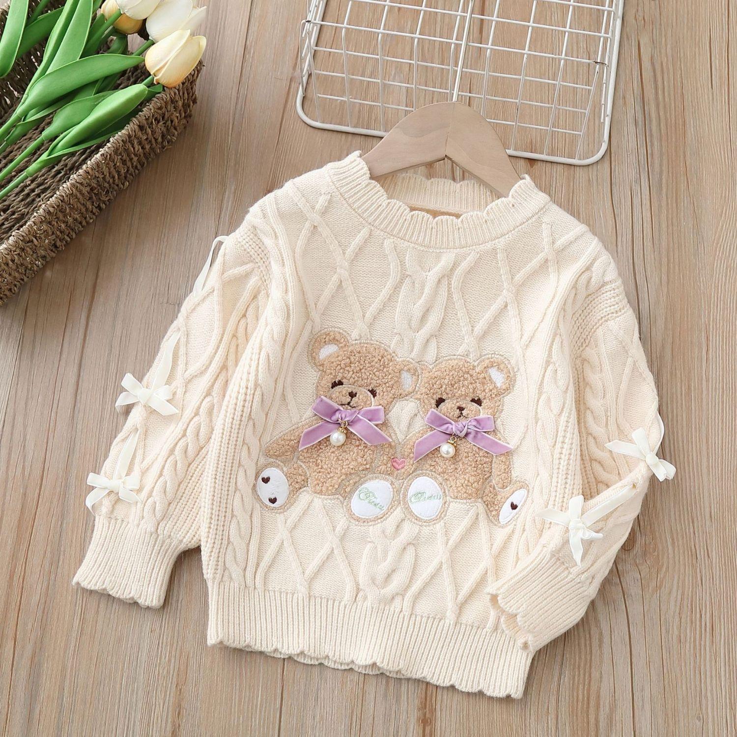 Sudadera De Osito Peluche Suave Para Mujer Y Jovencitas-4