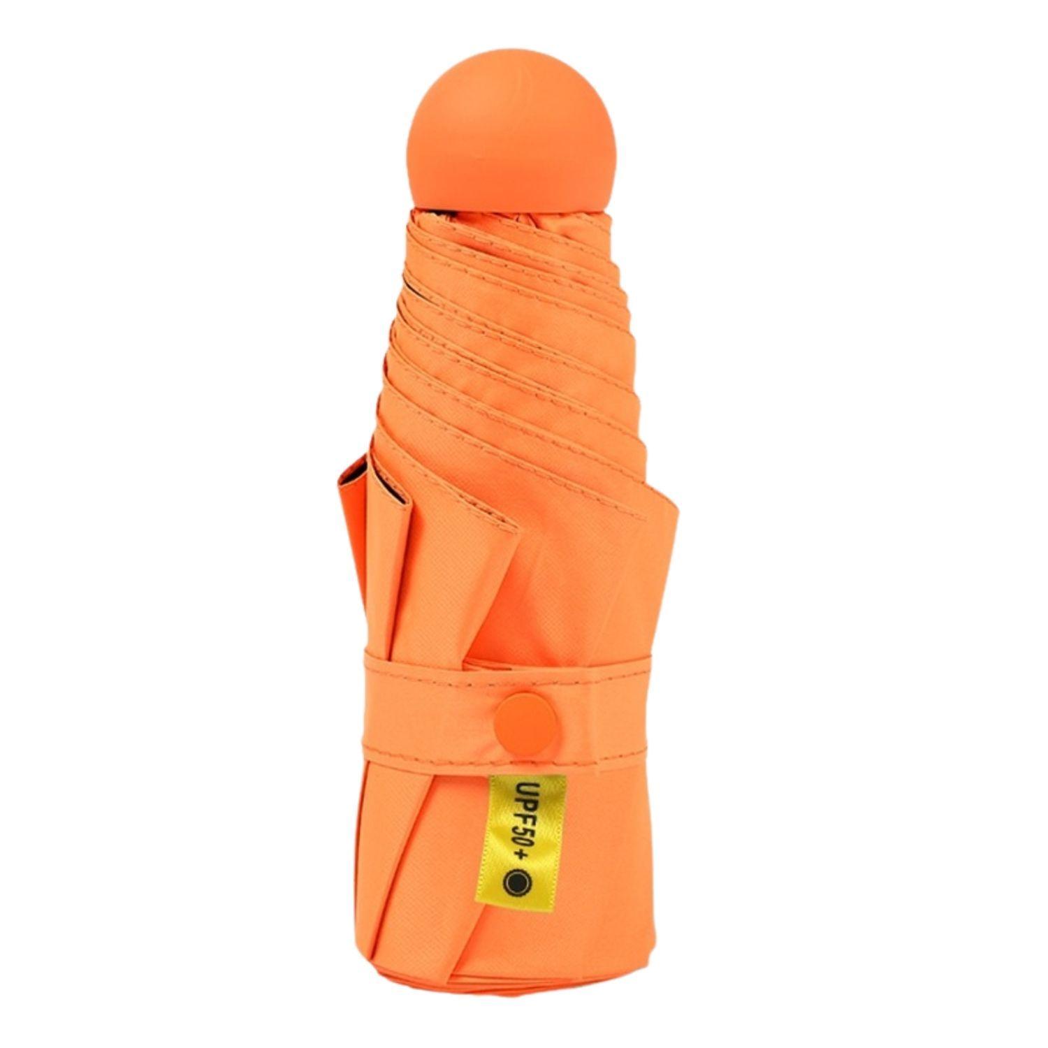 Paraguas Plegable Capsula 8 Varillas UV Resistente Ligero-0