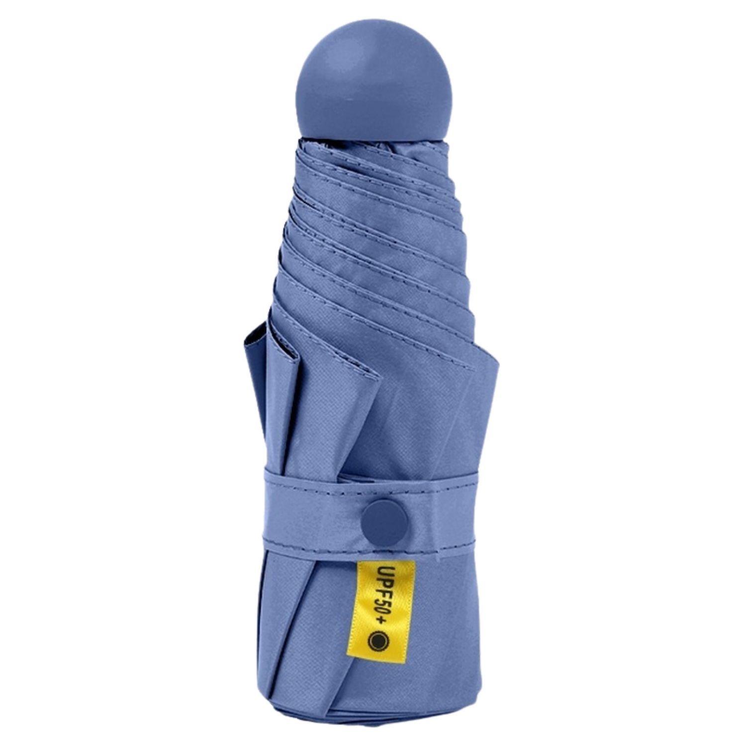 Paraguas Plegable Capsula 8 Varillas UV Resistente Ligero-0