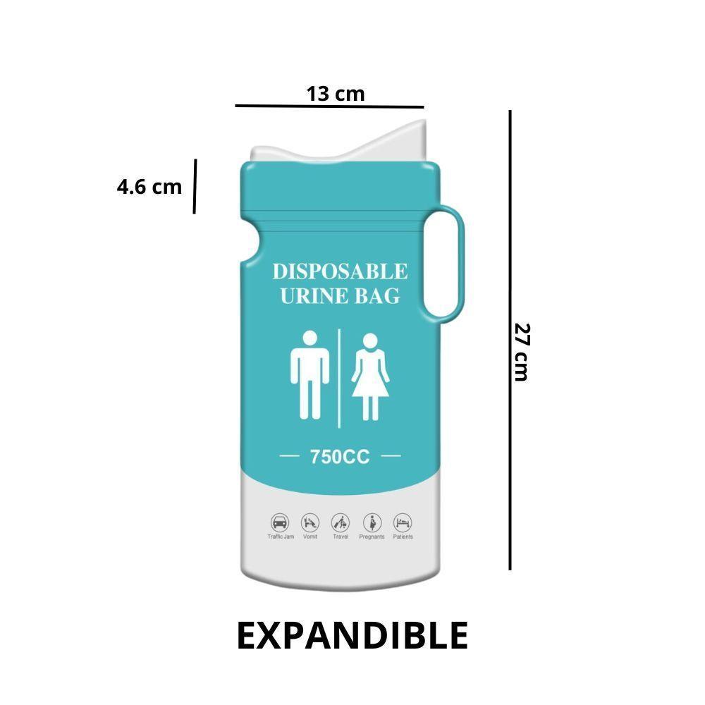 Pack 10 Bolsas Emergencia Tránsito Vómito Orina 750ml-2