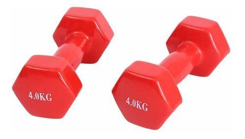 Pack 2 Mancuernas De 4kg Antideslizantes-0