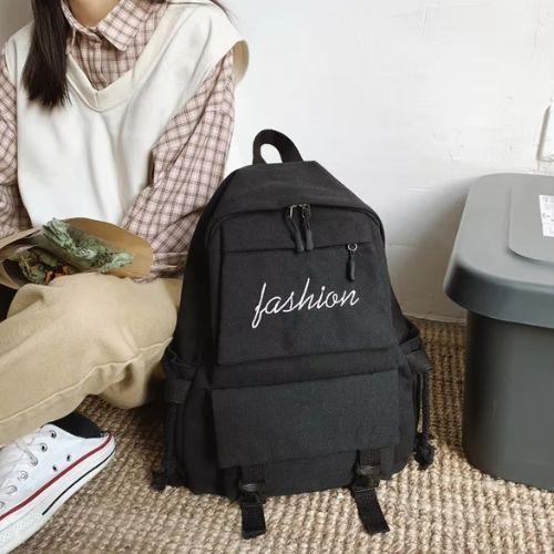 Bolso Mochila Coreana Casual Juvenil Diario Escolar-2