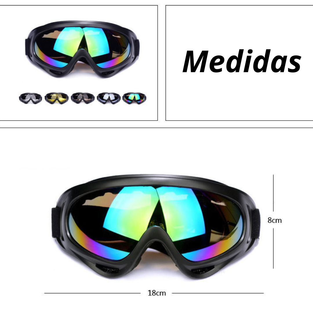 Antiparras Gafas De Sol Lentes De Nieve Ski Snowboard-4