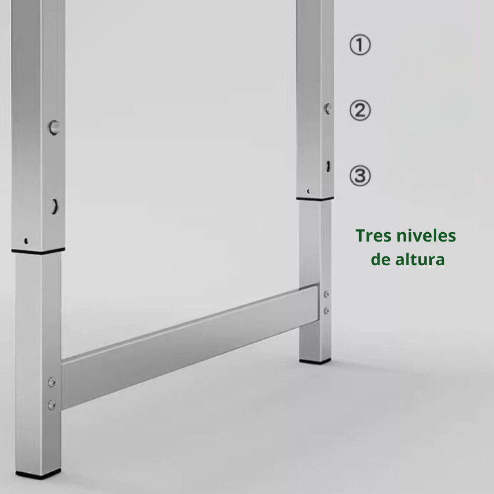 Mesa Plegable Portátil Camping Tipo Maleta 120x60cm-3