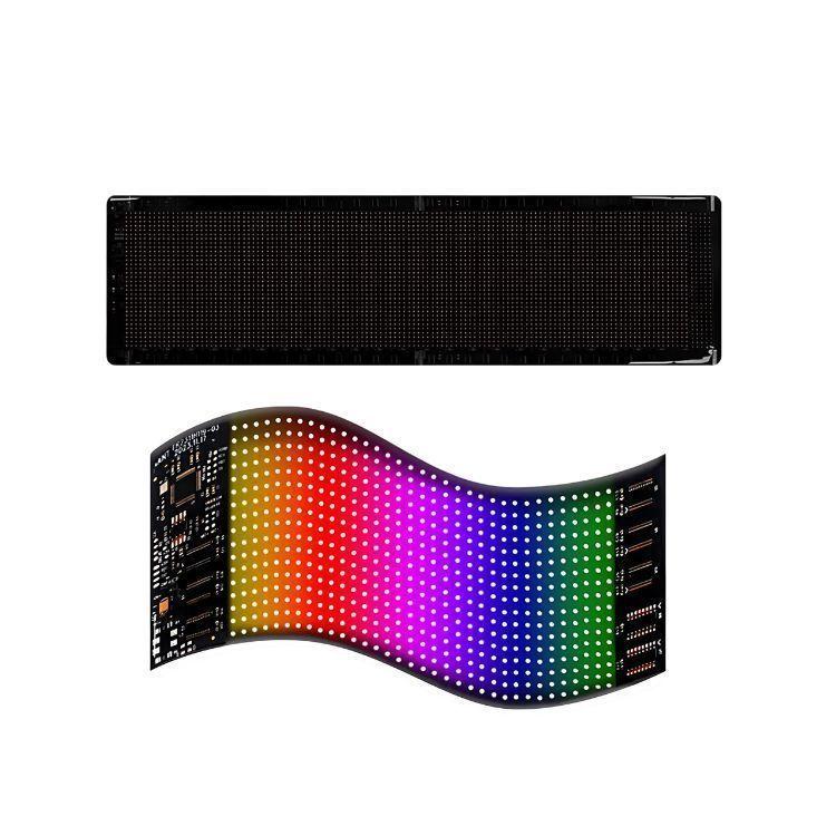 Pantalla LED Autos Flexible Publicidad Móvil 12X59 CM-3