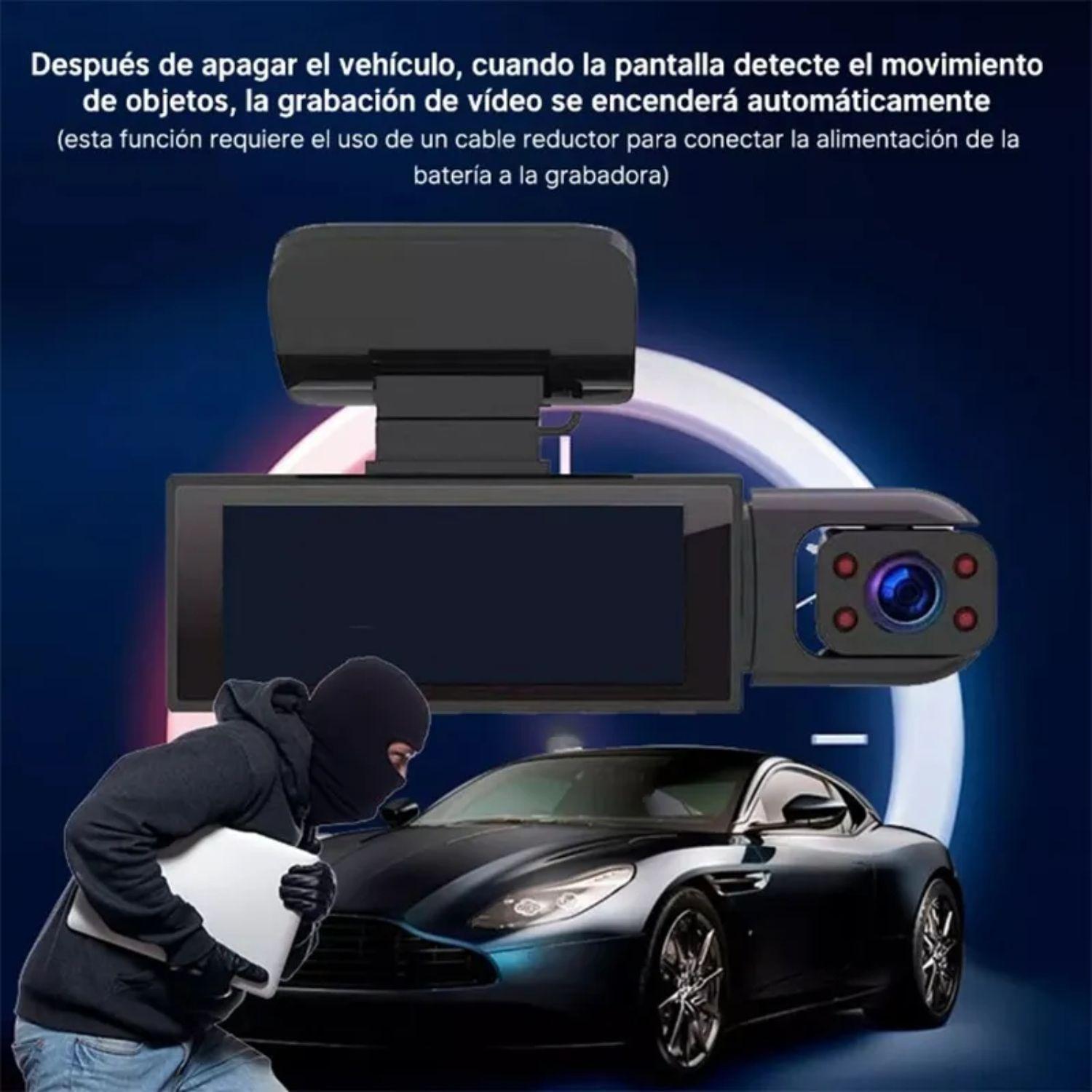 Cámaras Para Autos Frontal y Tablero 2 En 1 HD 1080p-4