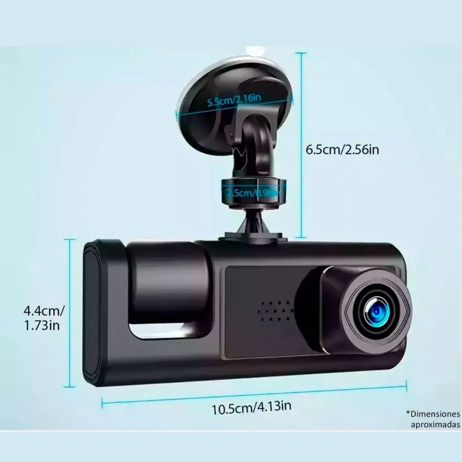 Cámaras Para Autos Frontal y Tablero 2 En 1 HD 1080p-2