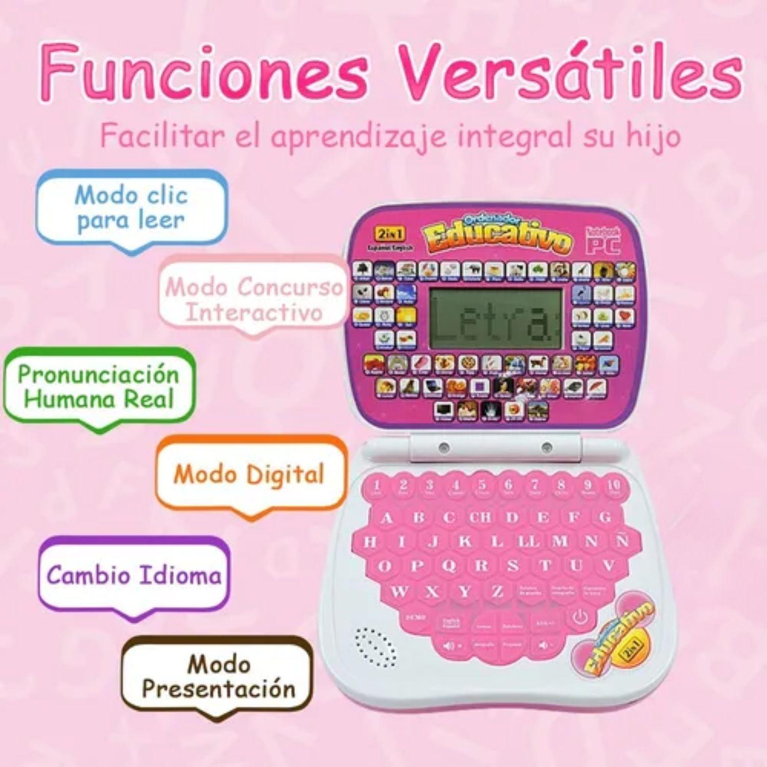 Computador Didactico Juguete Infantil Interactivo Para Niños-4
