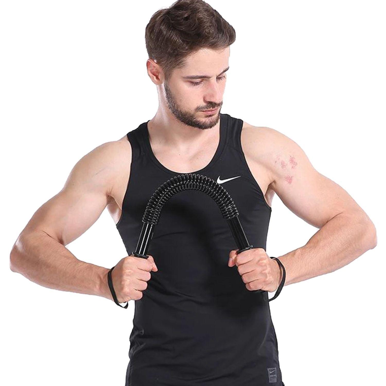 Barra Torsion 30 Kilos Ejercicios Brazo Fitness-4