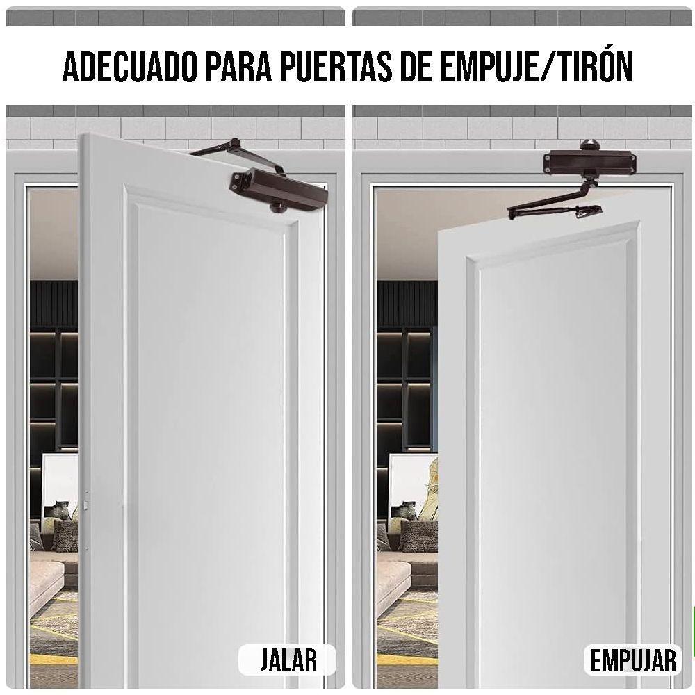 Cierrapuertas Automatico Hidraulico Ajustable Silencioso-2