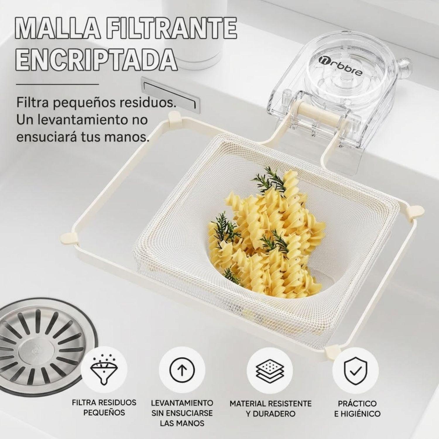 Filtro Para Lavaplatos Para Fregadero Con 100 Bolsas De Malla-6