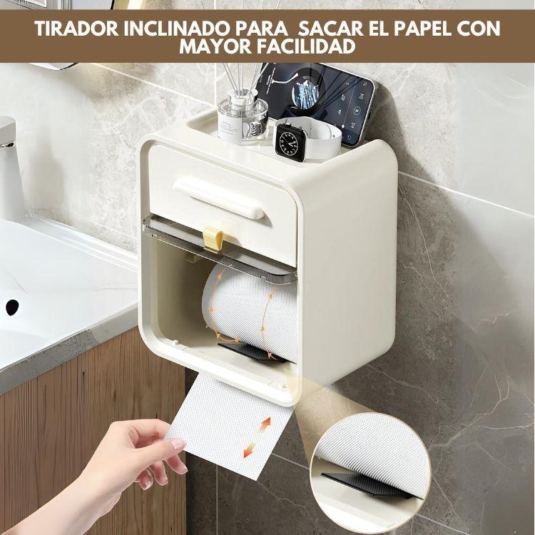 Dispensador de Papel Higienico de Pared-4